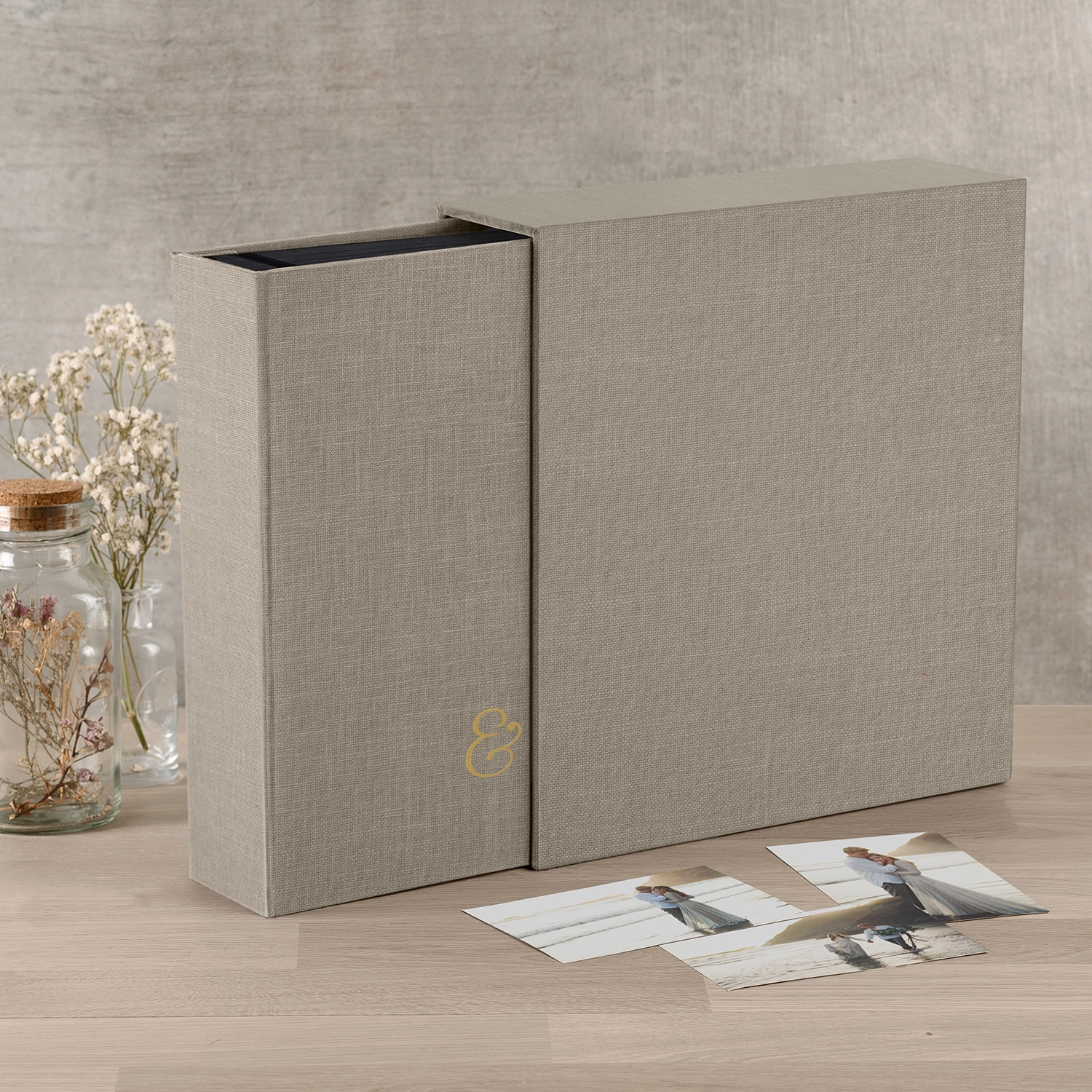 Linen Slip In Photo Album for 100-1000 4x6 Photos - Image 3