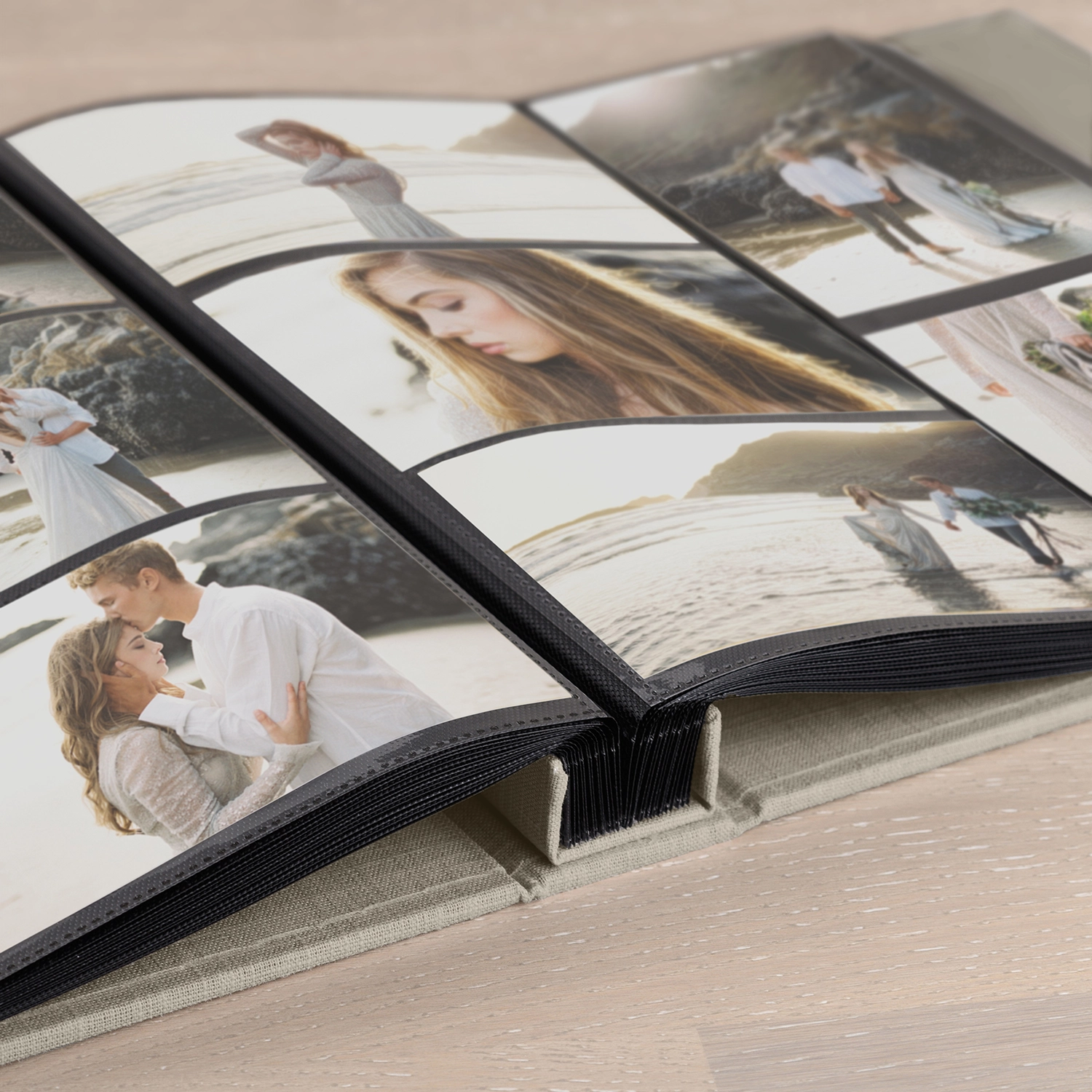 Linen Slip In Photo Album for 100-1000 4x6 Photos - Image 4