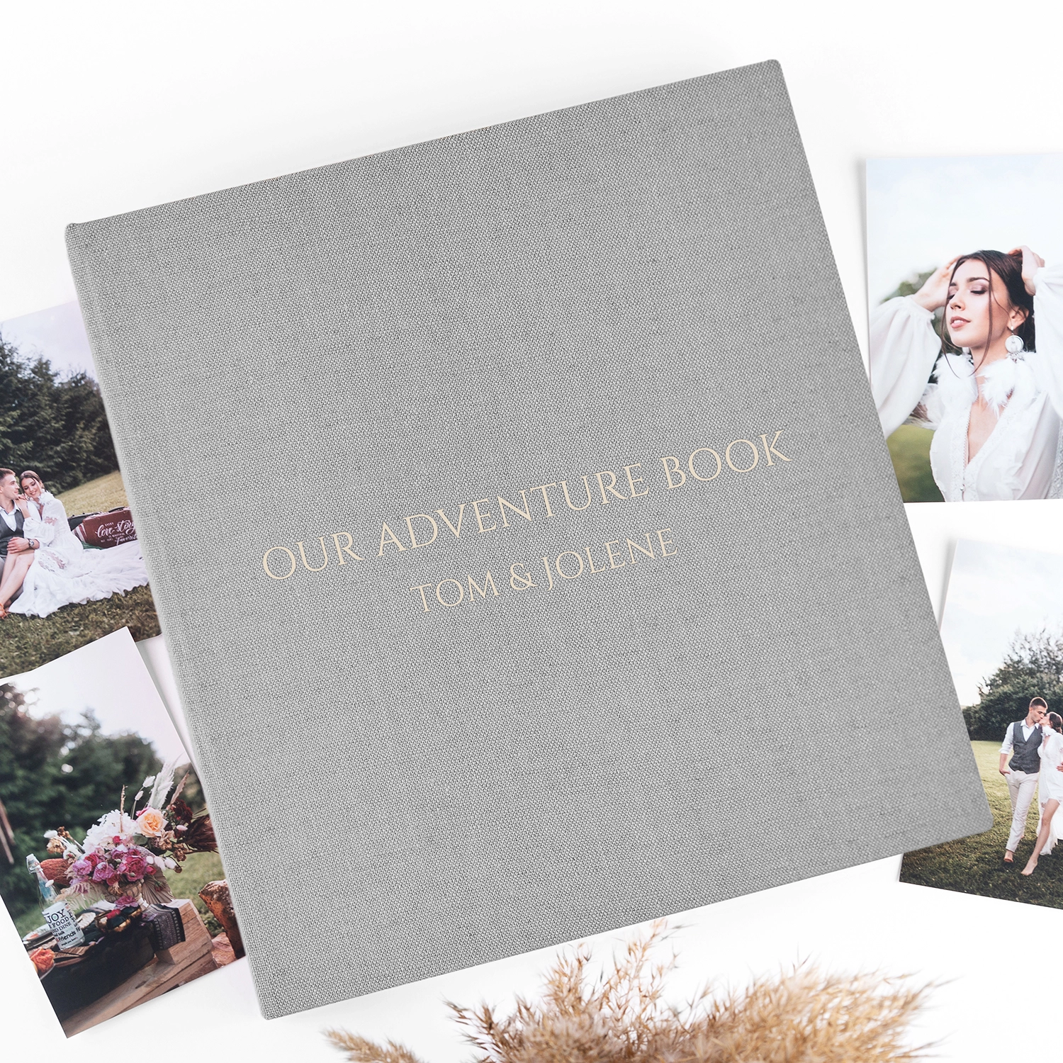 Linen Self-Adhesive Ring Binder - Image 5