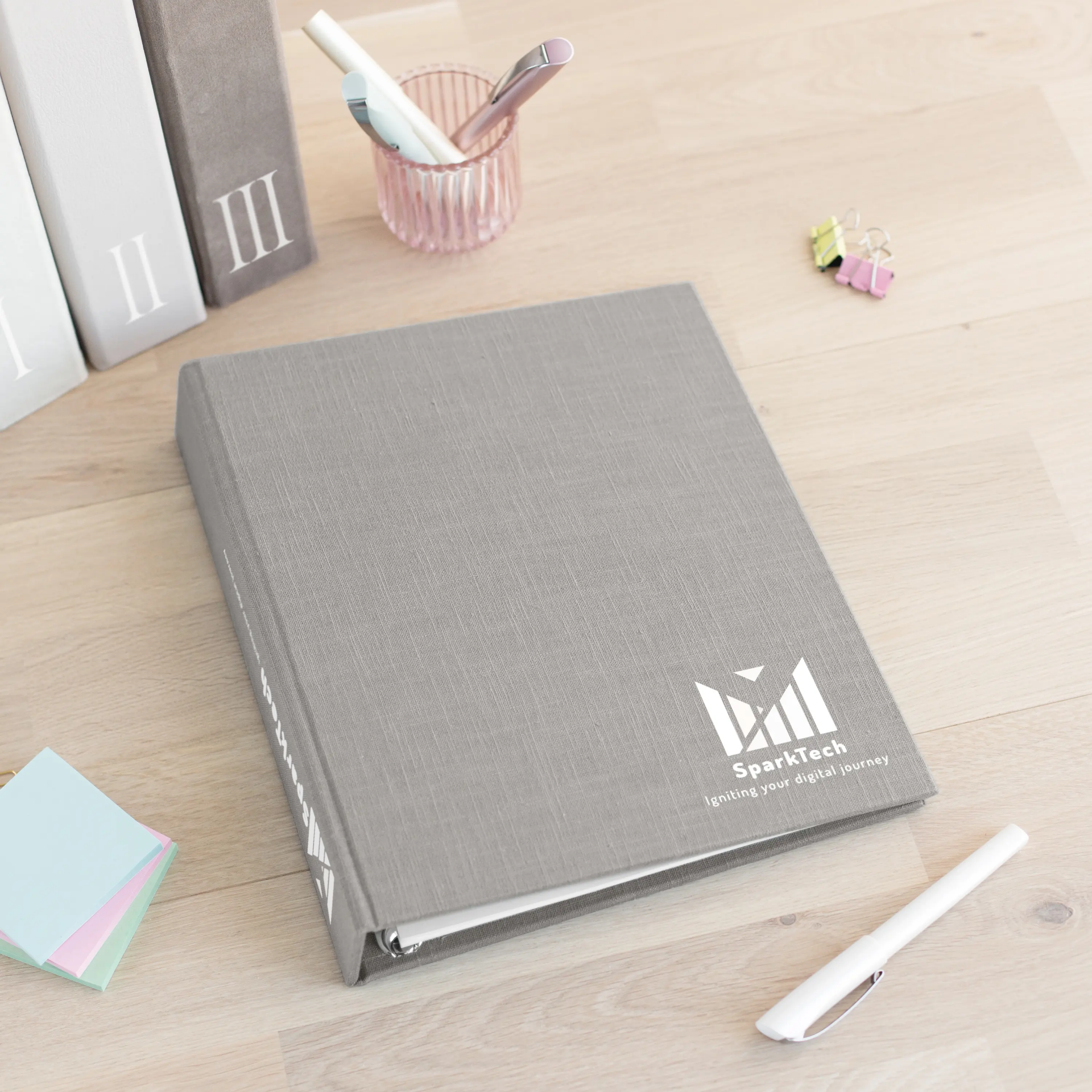 Linen Ring Binder UV - Image 2