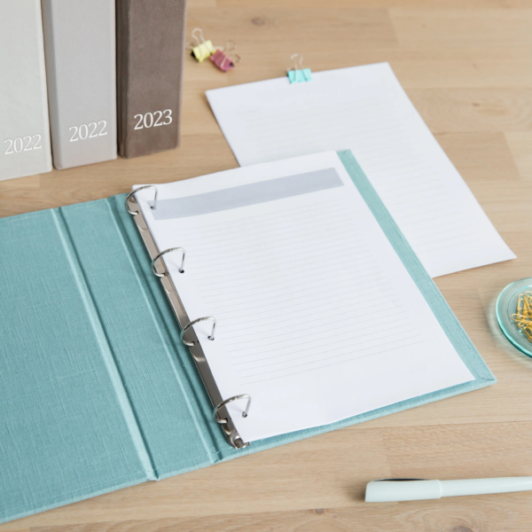 Linen Ring Binder