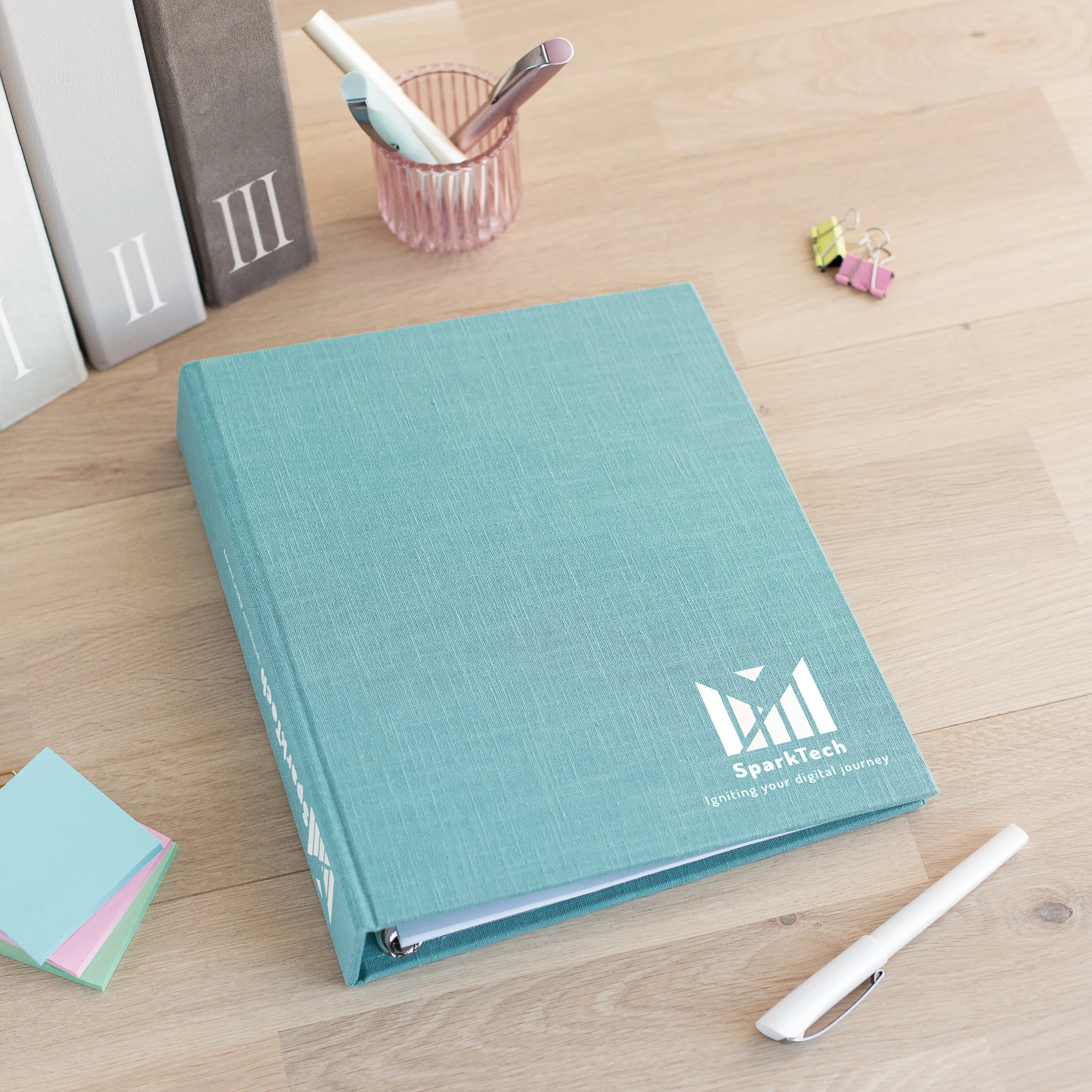 Linen Ring Binder - Image 7
