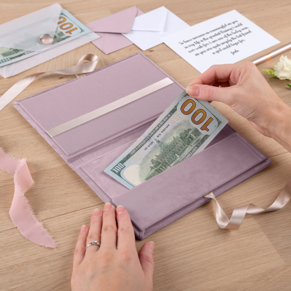 Velvet Money Envelope