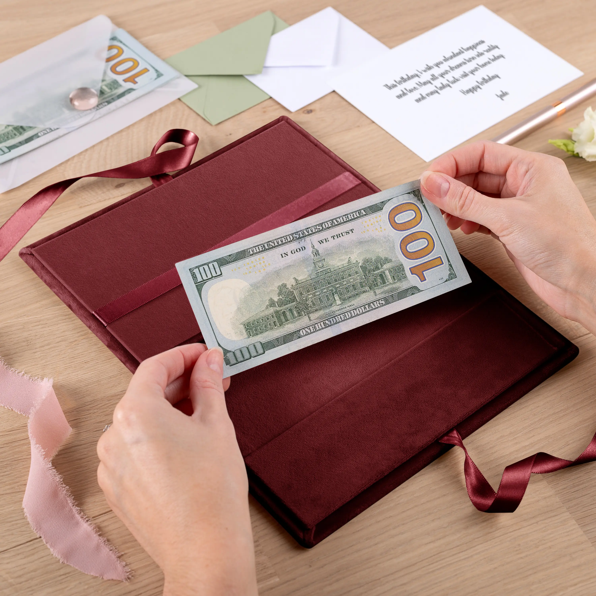 Velvet Money Envelope - Image 2