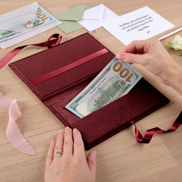 Velvet Money Envelope
