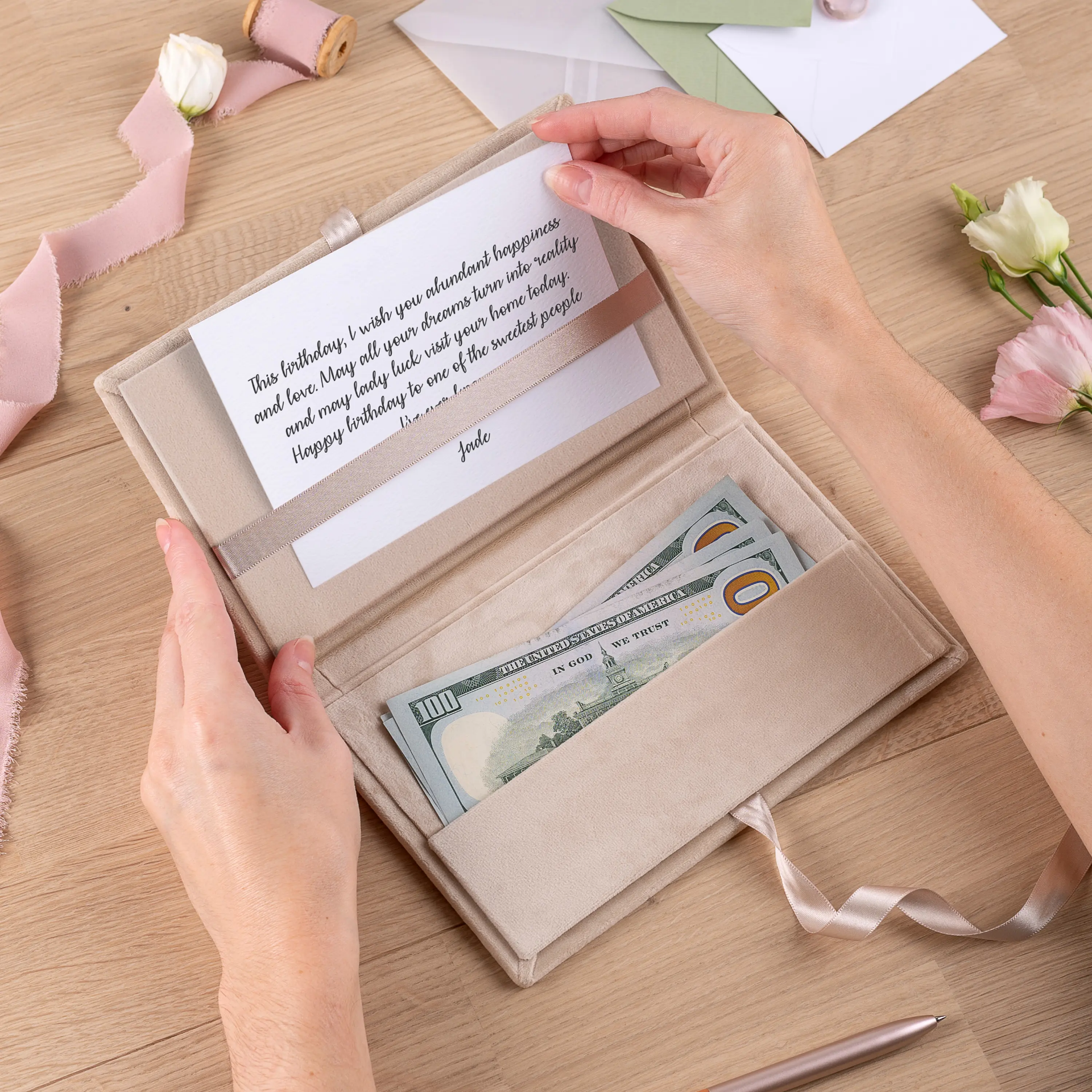 Velvet Money Envelope - Image 4