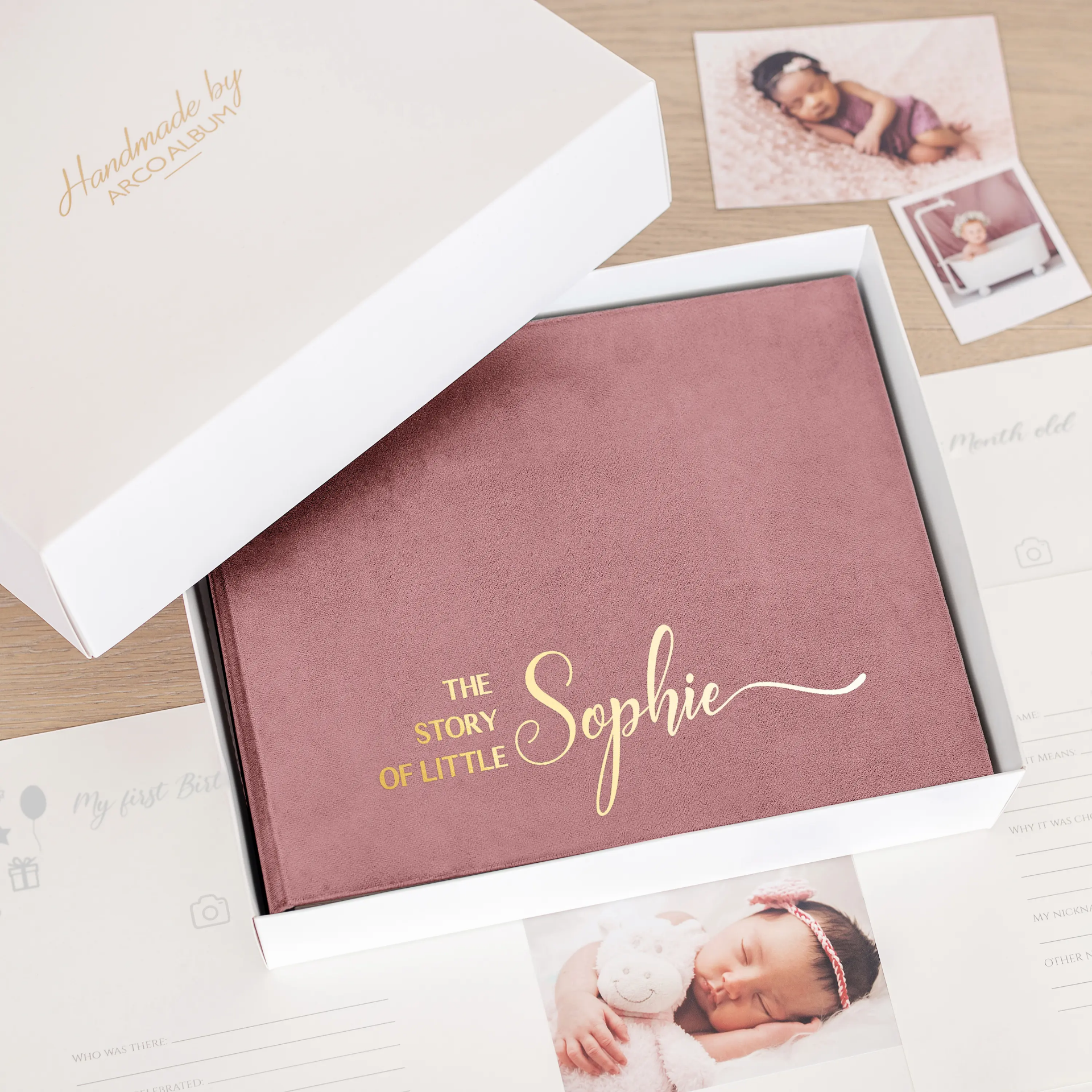 Velvet Baby Photo Book #B24