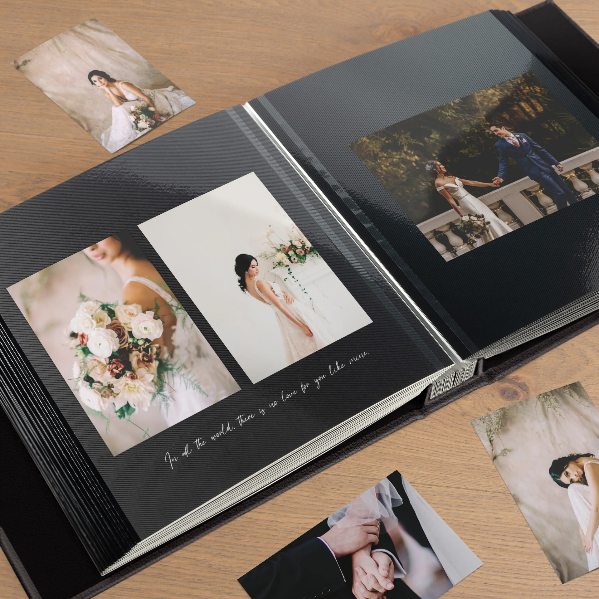 Eco Leather Self Adhesive Photo Album Photo Window - Image 5