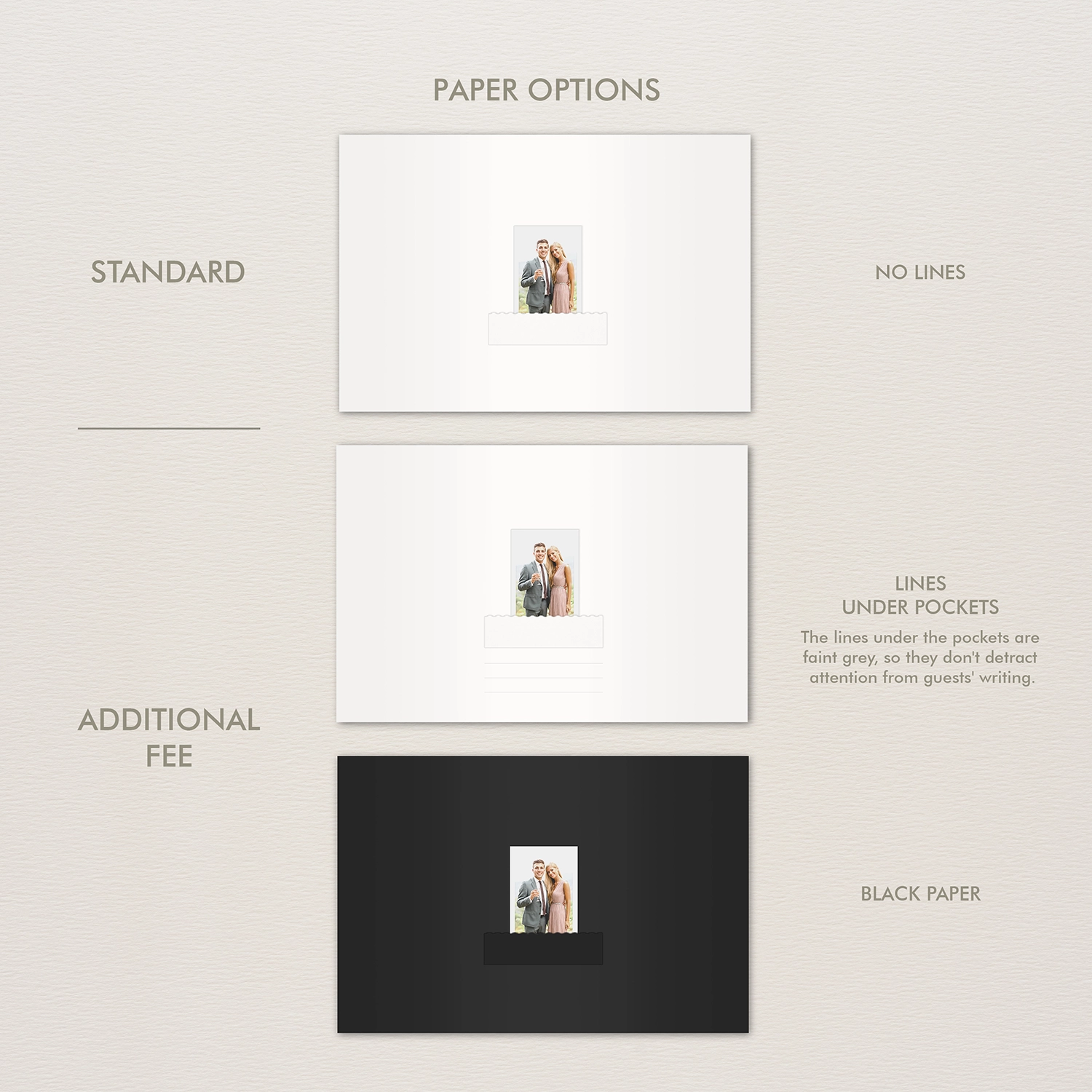Velvet Wedding Guest Book - Image 7