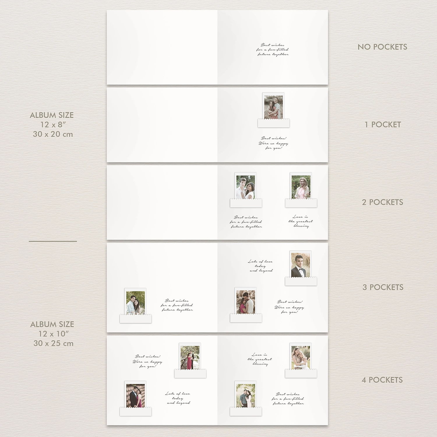 Velvet Wedding Guest Book - Image 6