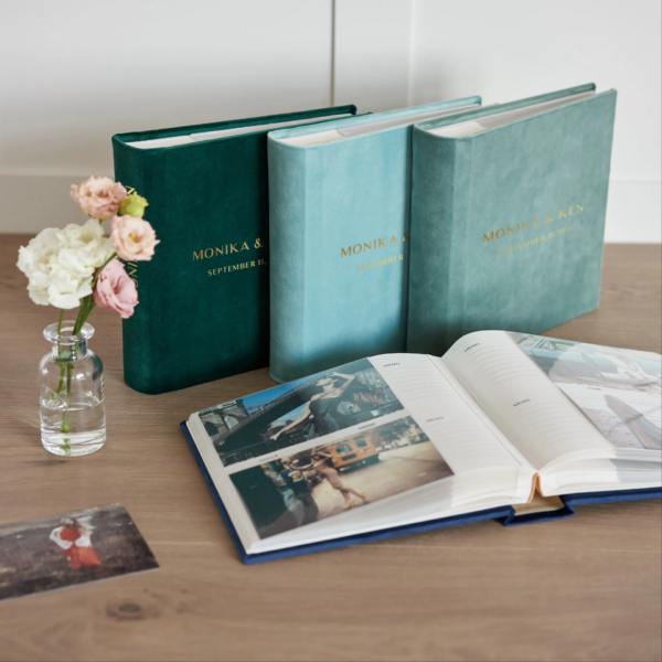 Velvet Slip In Photo Album for 200 4x6 or 5x7  Photos
