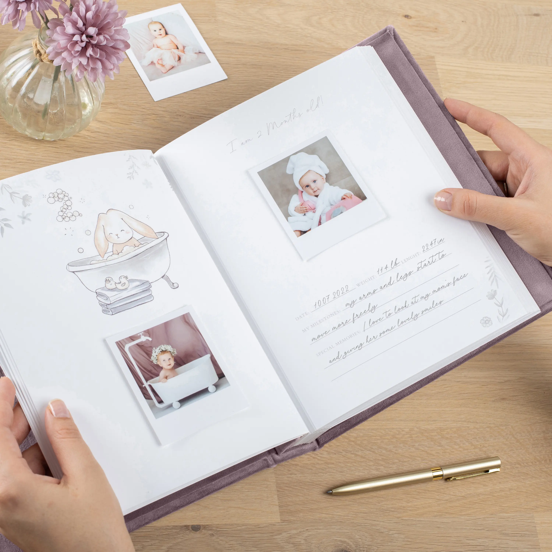 Velvet Baby Photo Book Limited Bunny Edition - Image 2