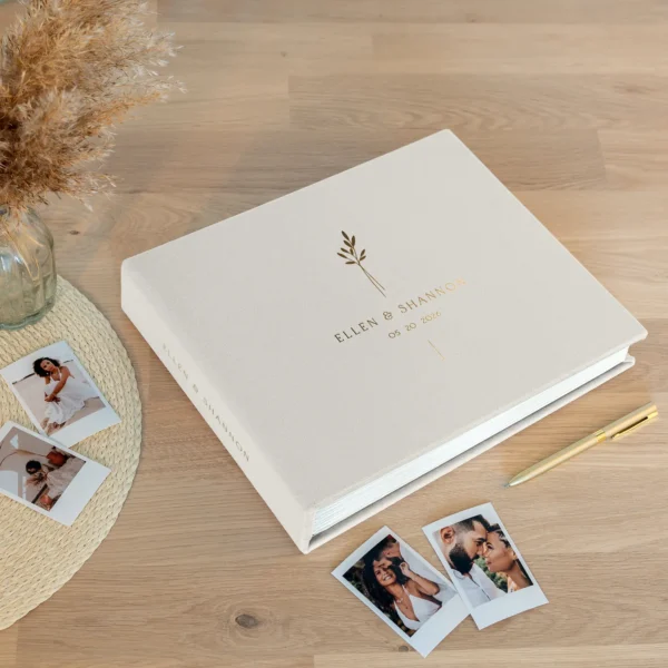 Velvet Wedding Guest Book