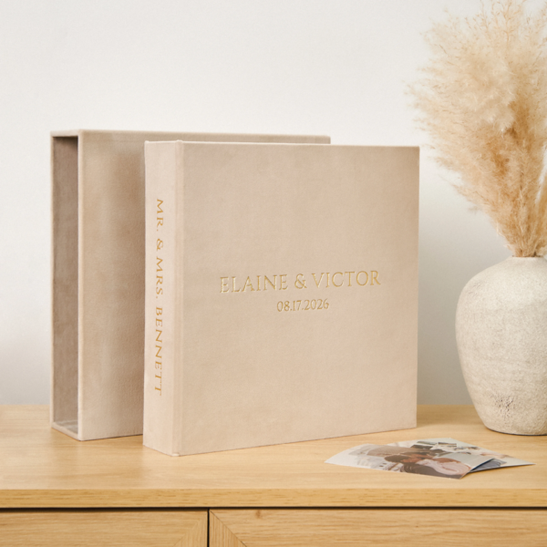 Velvet Slip In Photo Album for 100-1000 4x6 Photos