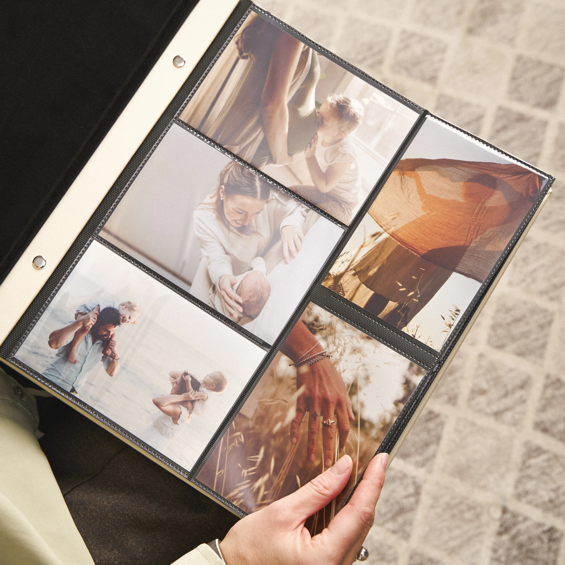 Eco Leather Slip In Photo Album for 100-1000 4x6 Photos - Image 4