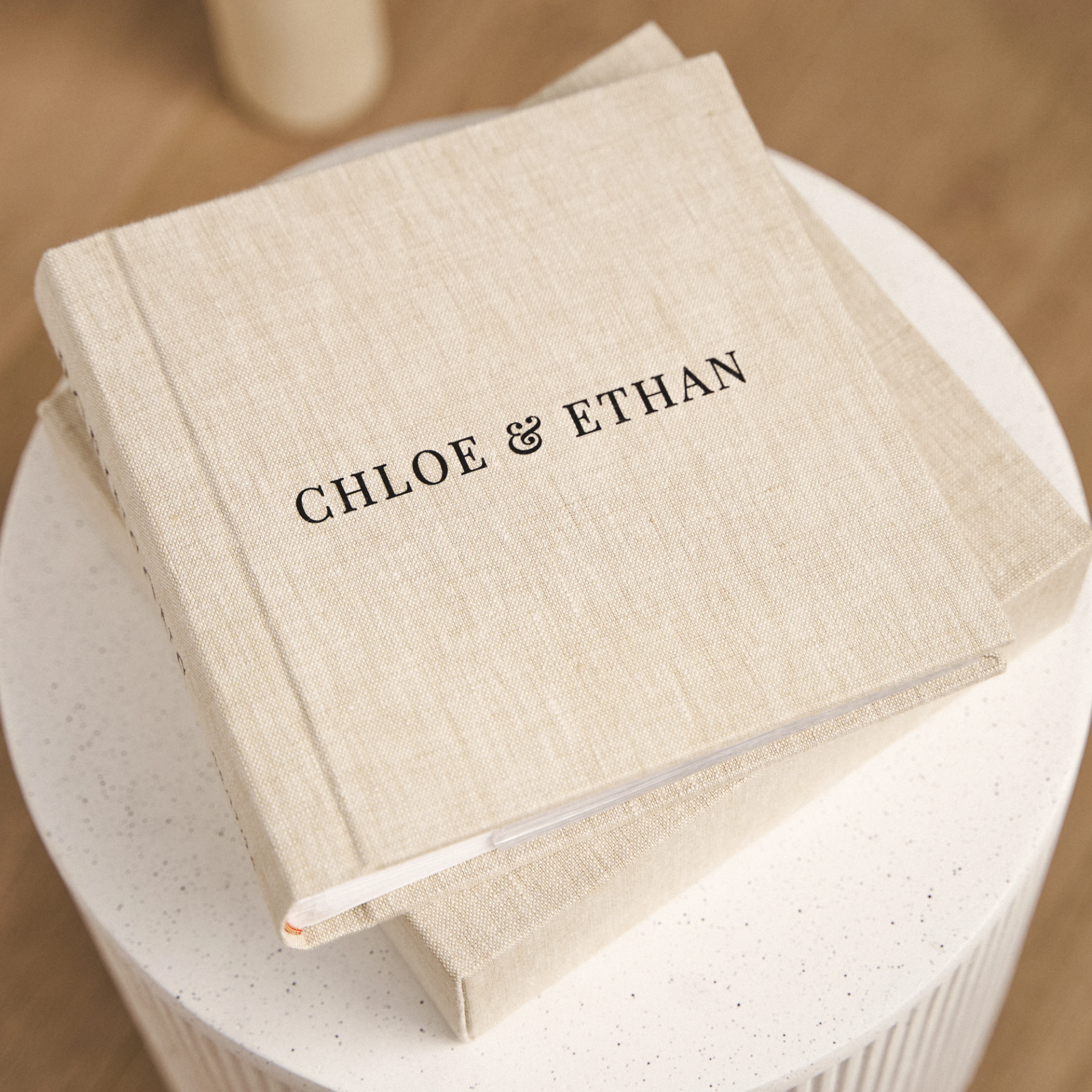 Linen Slip In Photo Album for 200 4x6 or 5x7 Photos - Image 2