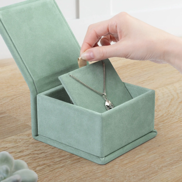 Suede Necklace Gift Box