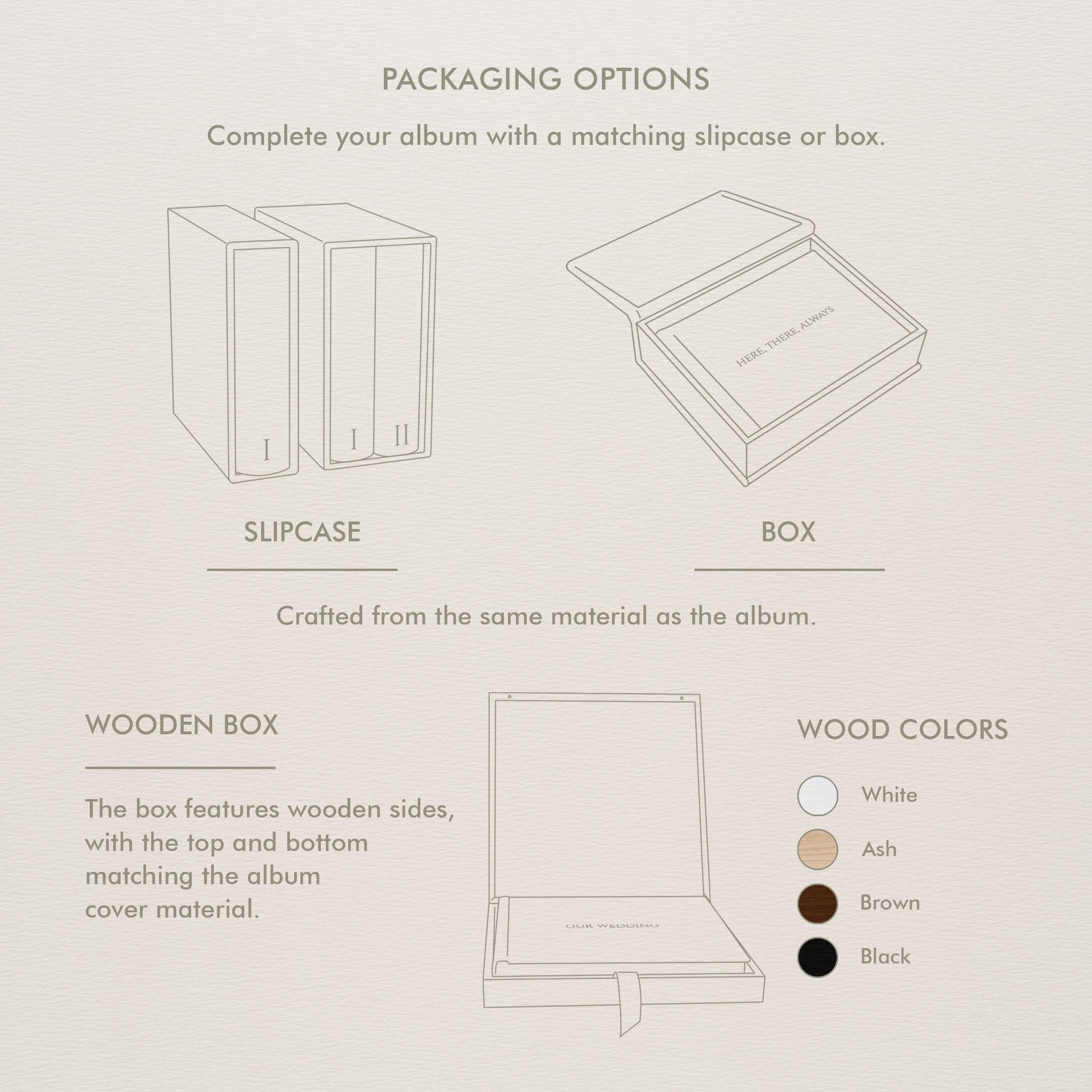Velvet Lay Flat Photo Album, Photo Window - Image 7