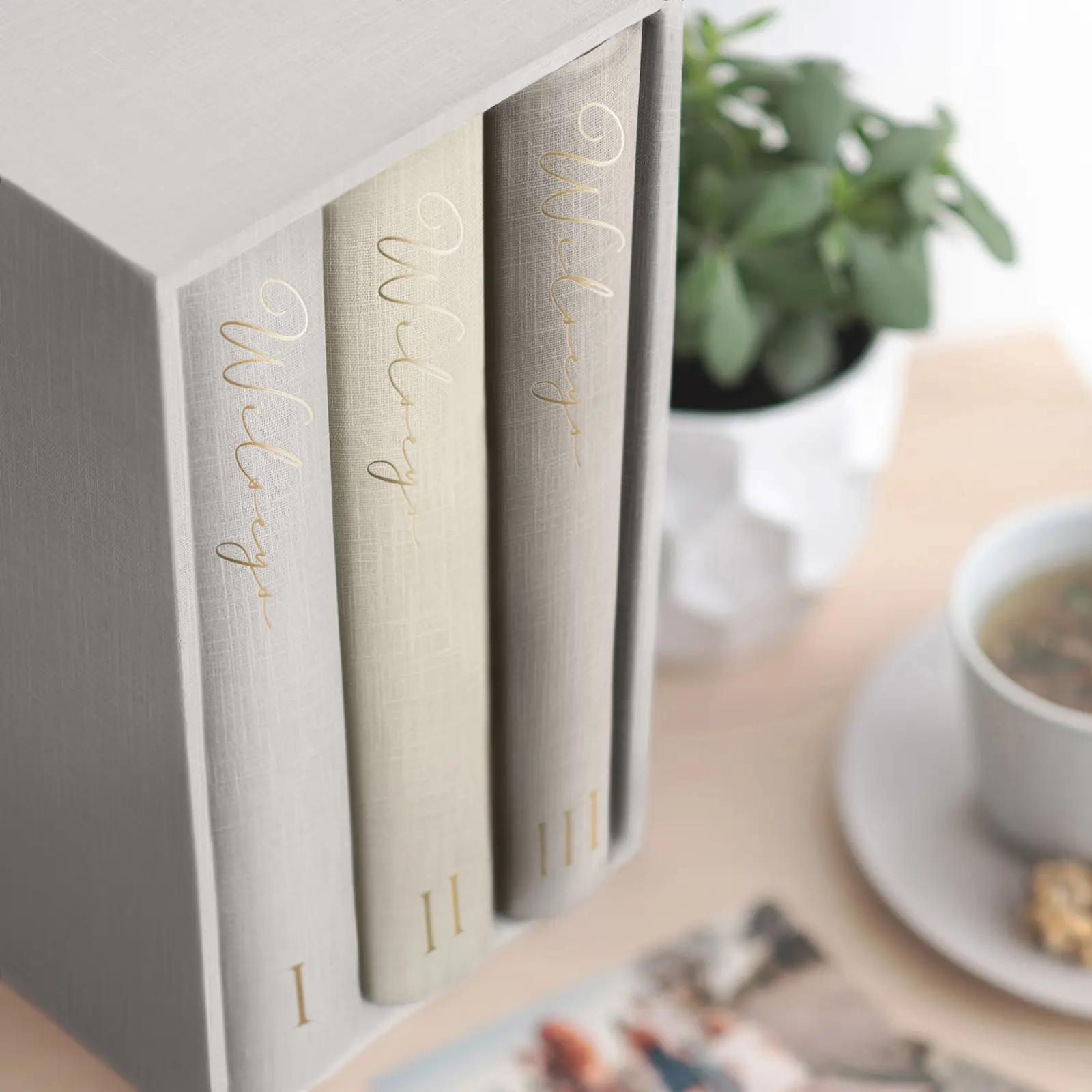 Linen Slip In Photo Album for 300 4x6 Photos - Image 6