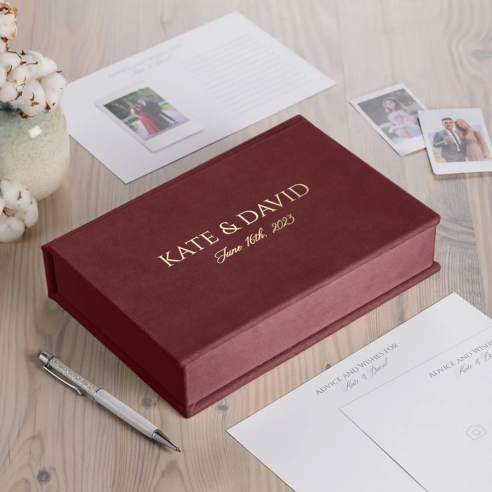 Velvet Box + Wedding Advice Cards