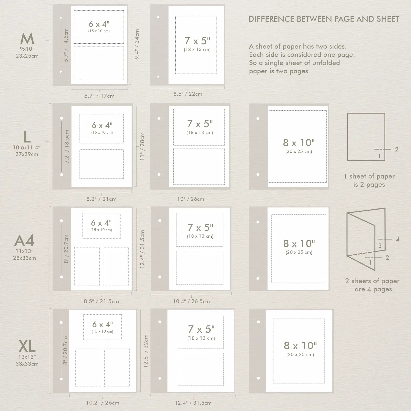 Linen Baby Self Adhesive Photo Album - Image 8