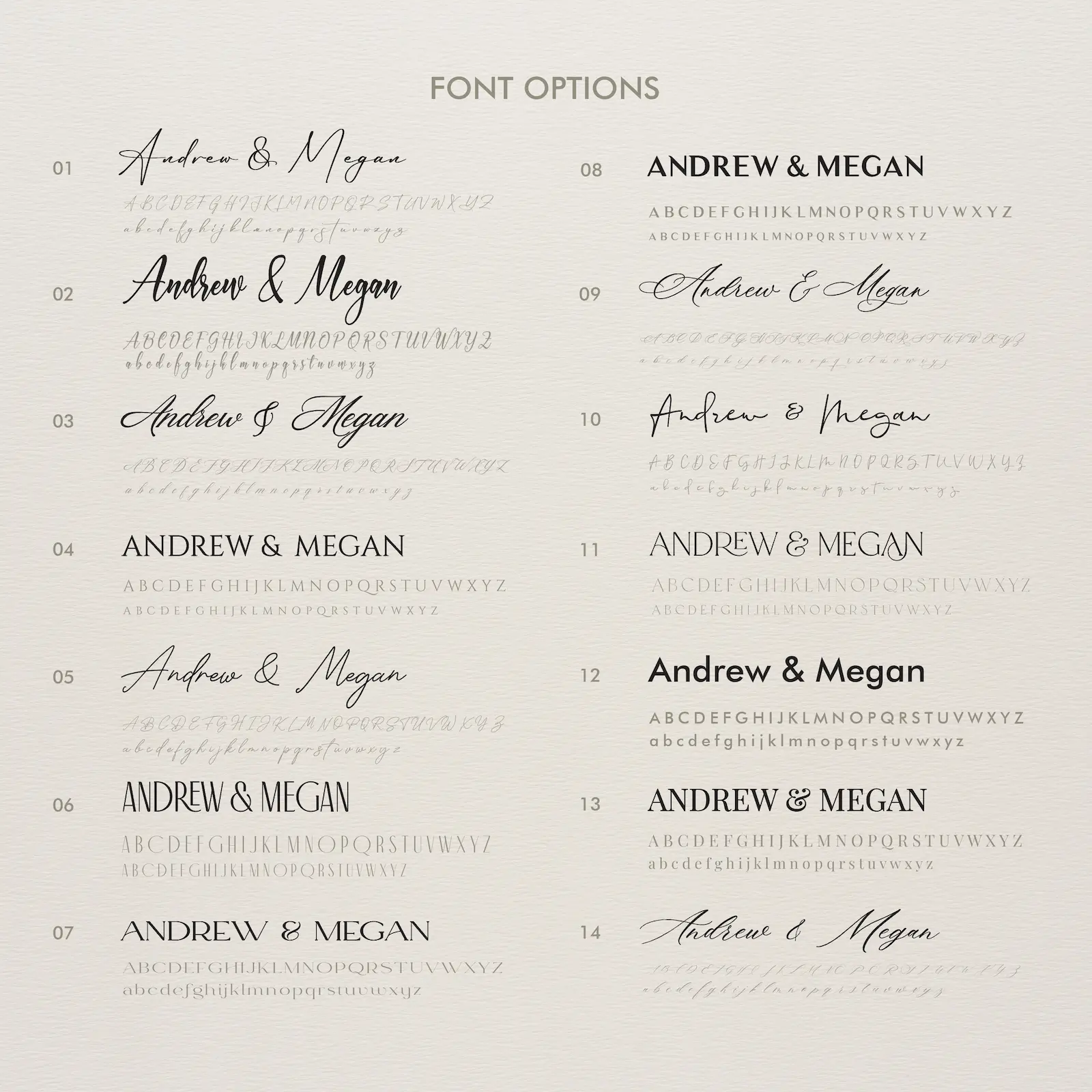 Linen Wedding Guest Book Vertical - Image 9