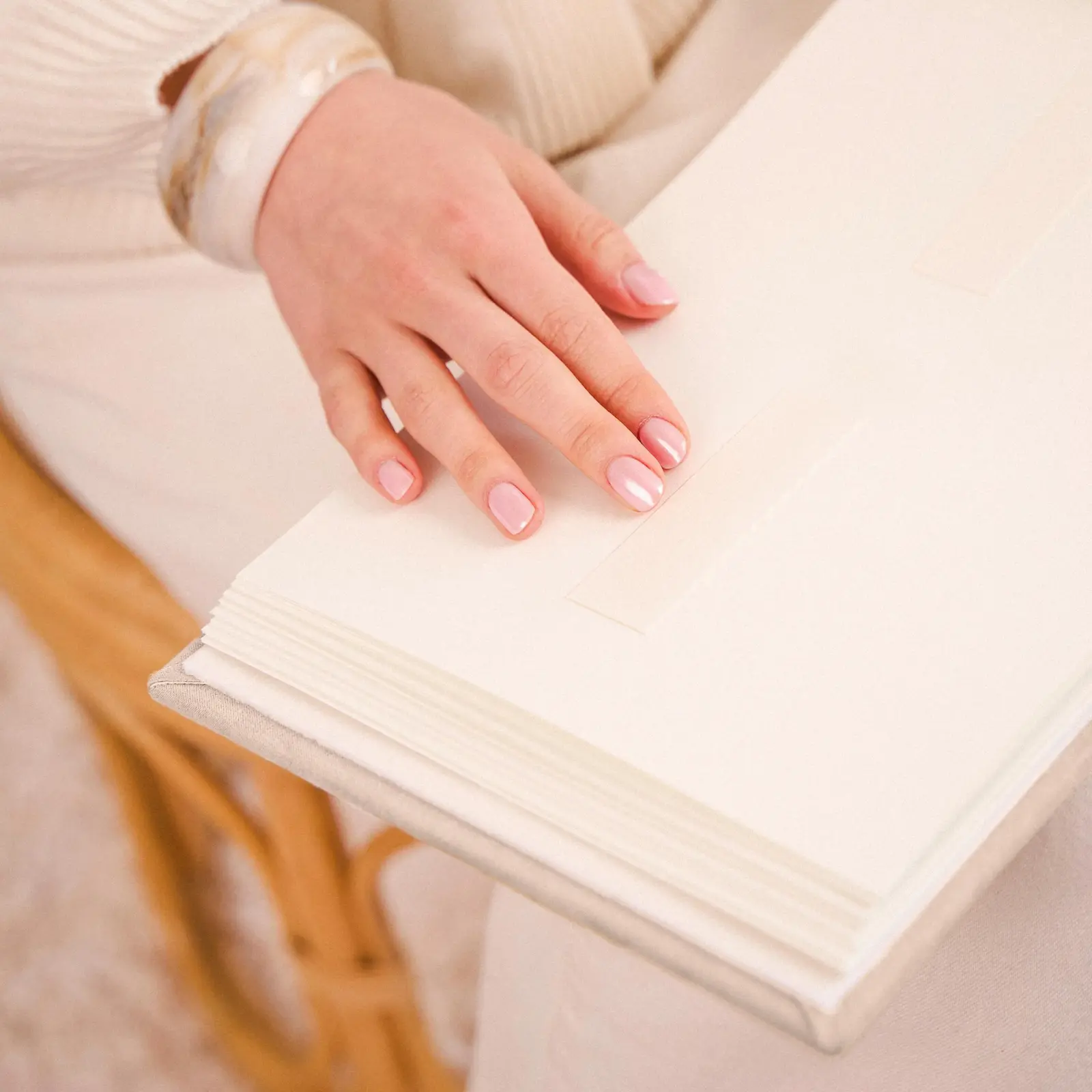 Velvet Baby Shower Book, Design B246 - Image 4