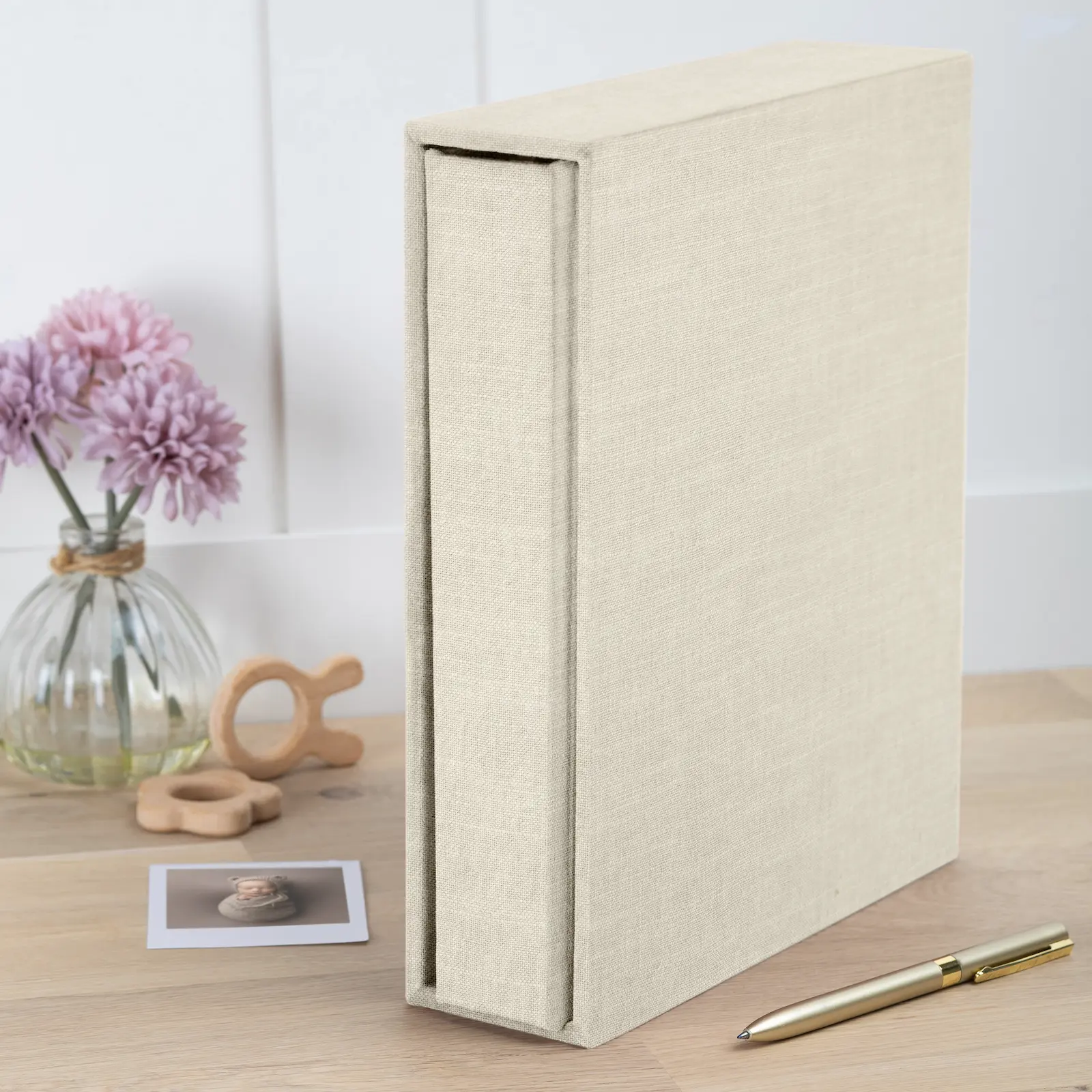 Linen Baby Photo Book, Limited Bunny Edition - Image 4