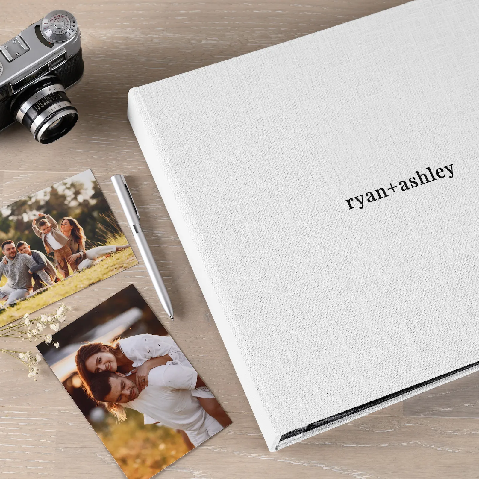 Linen Slip In Photo Album for 120-1200 4x6 Photos - Image 3