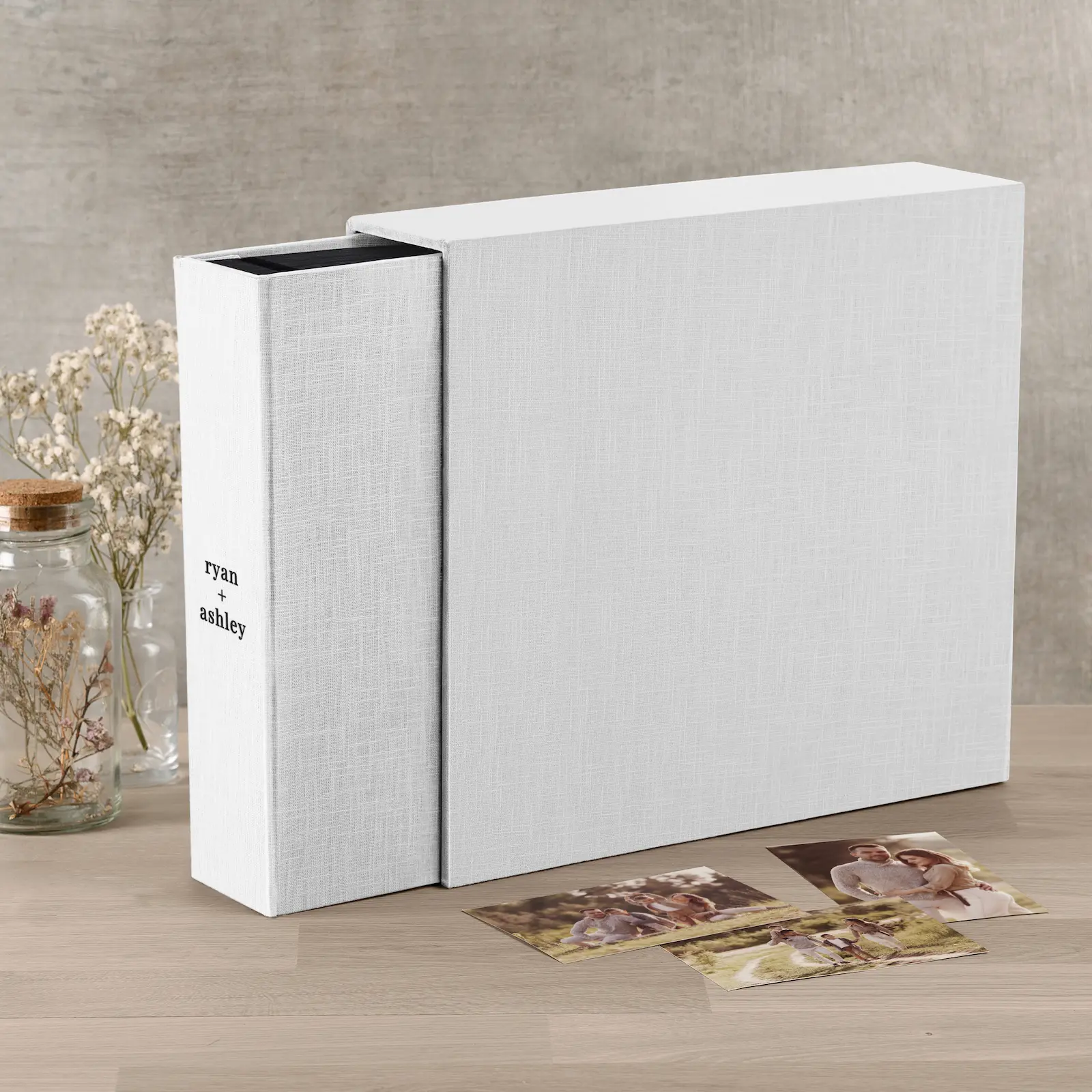 Linen Slip In Photo Album for 120-1200 4x6 Photos - Image 6