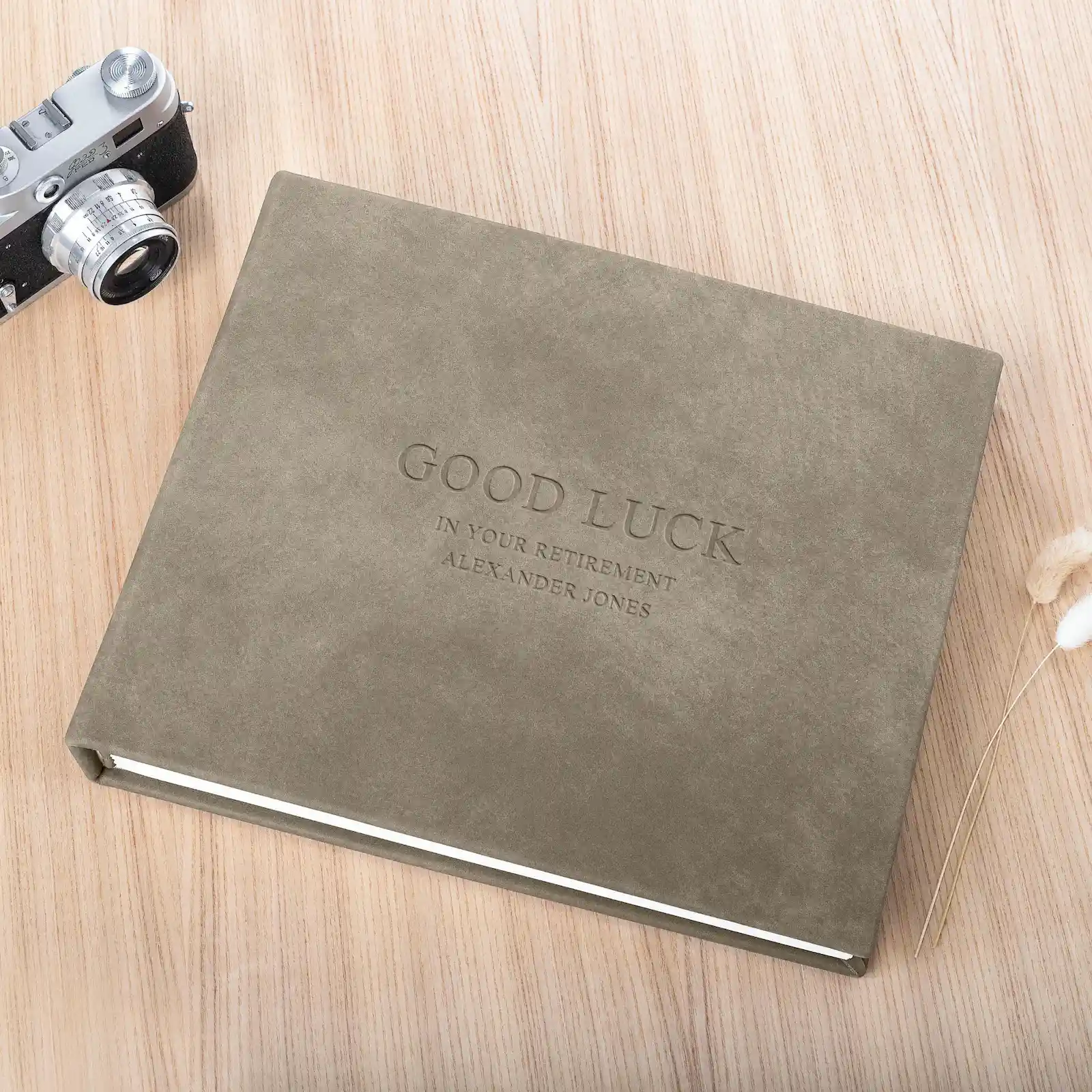 Leather Retirement Book - Image 2