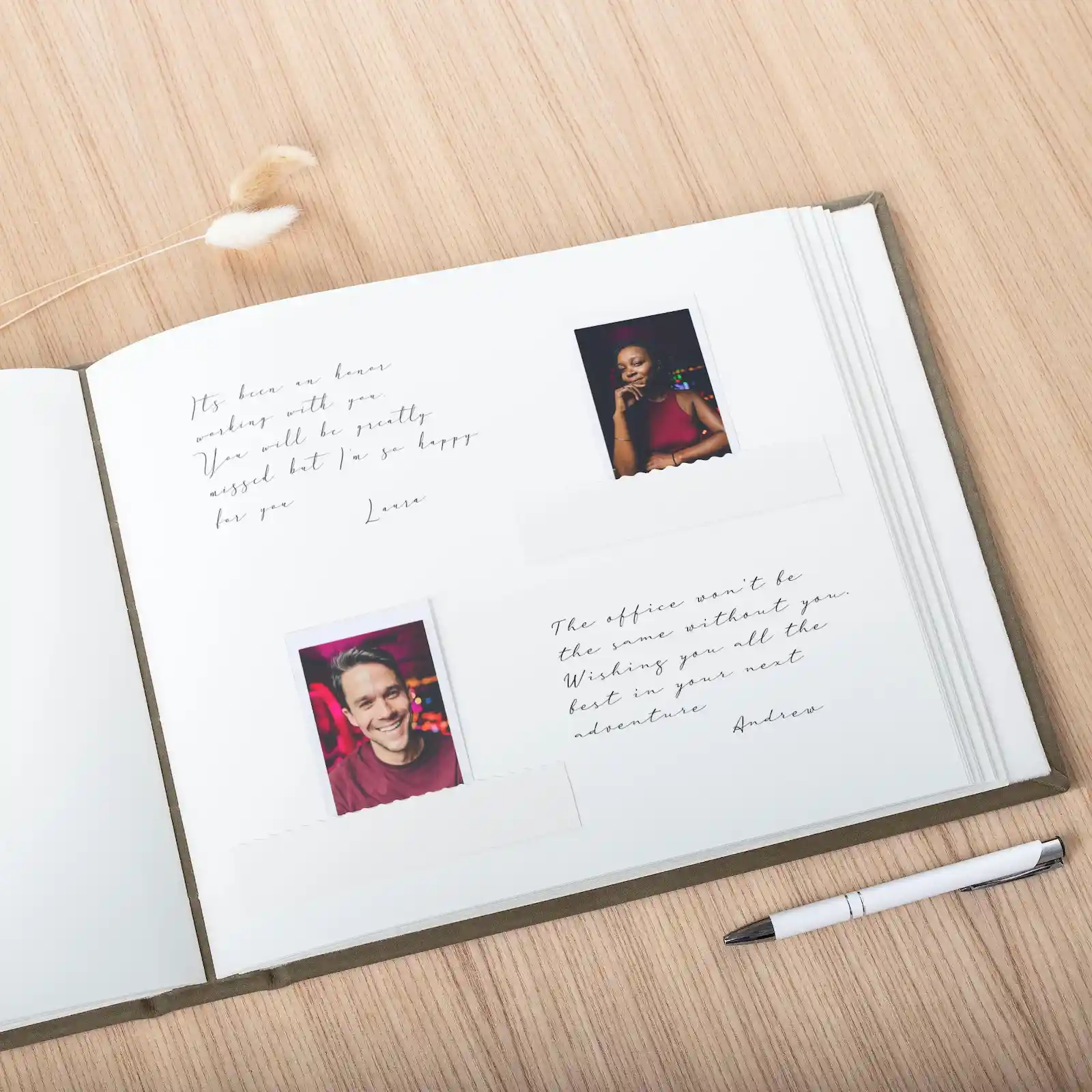 Leather Retirement Book - Image 4