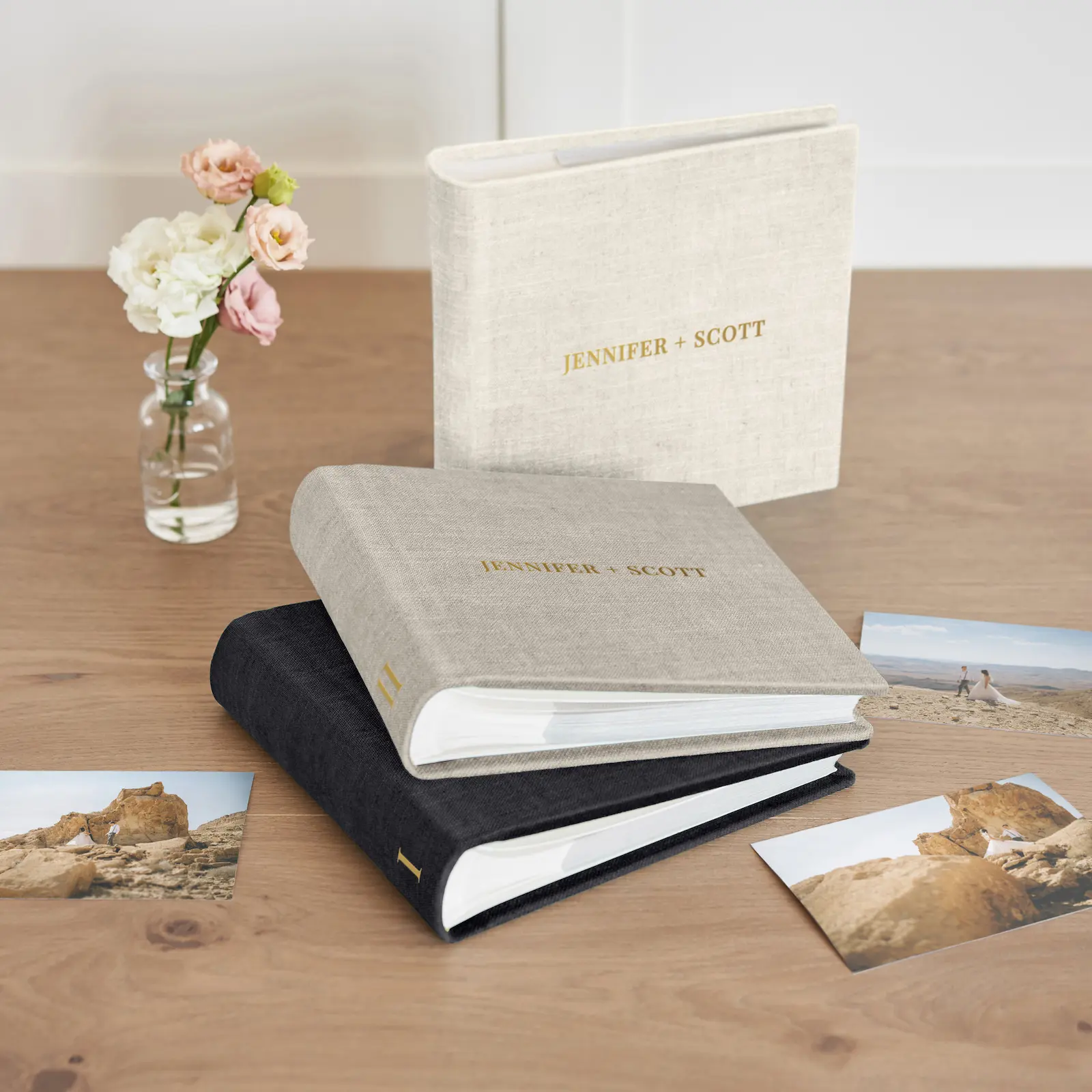 Linen Slip In Photo Album for 200 4x6 or 5x7 Photos