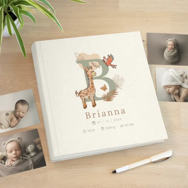 Linen Baby Traditional Photo Album
