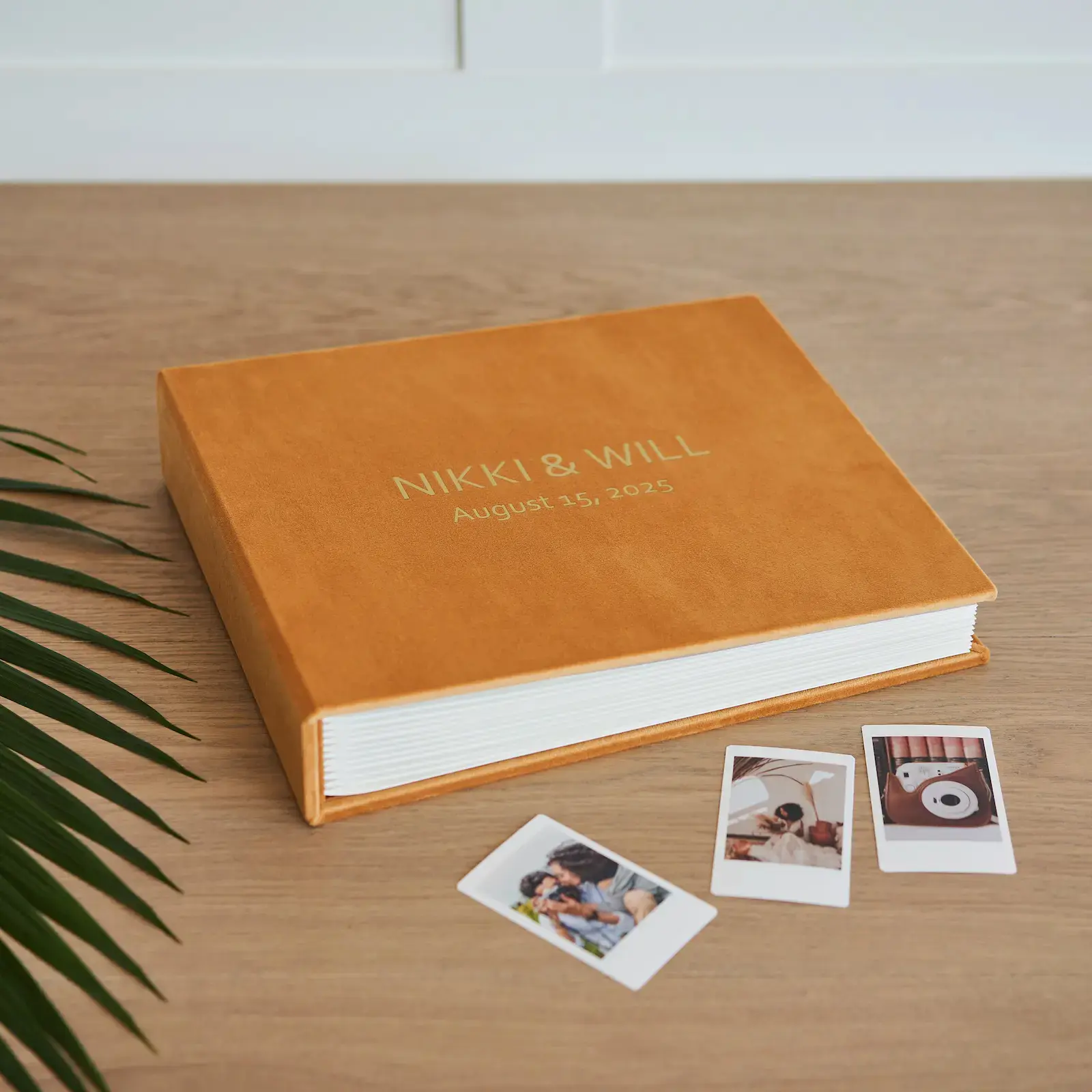 Velvet Wedding Guest Book