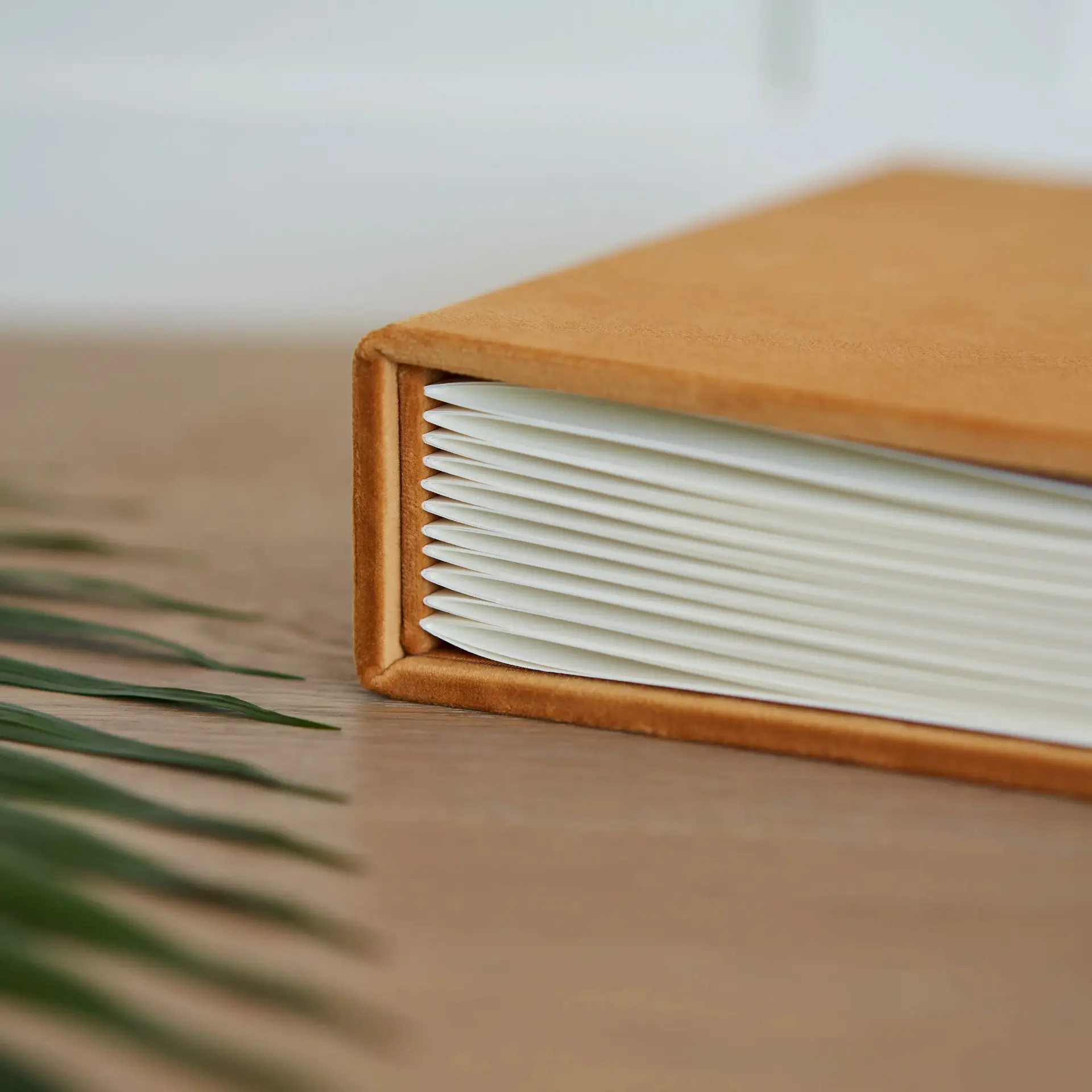 Velvet Wedding Guest Book - Image 5