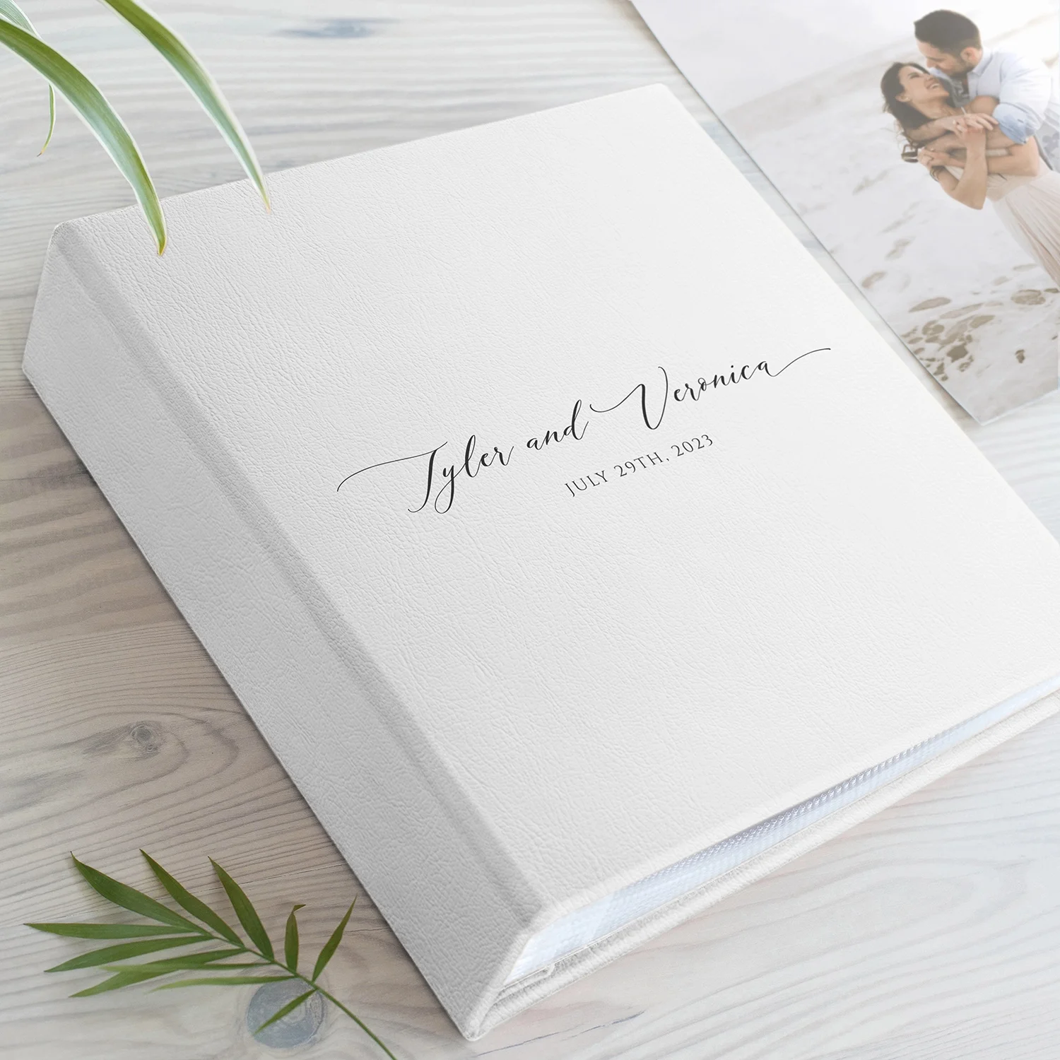 Eco Leather Slip In Photo Album for 8x10 Photos UV