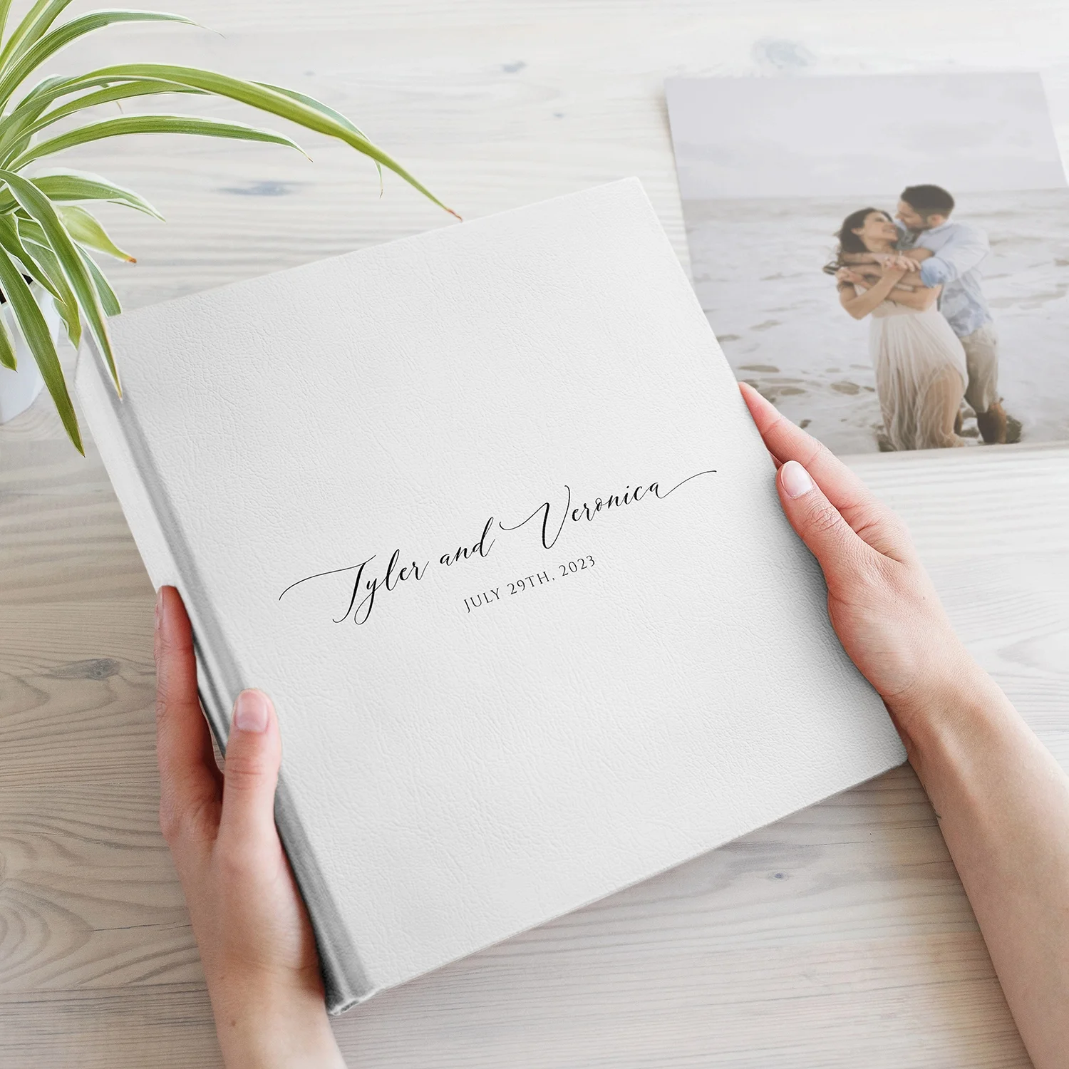 Eco Leather Slip In Photo Album for 8x10 Photos UV - Image 3