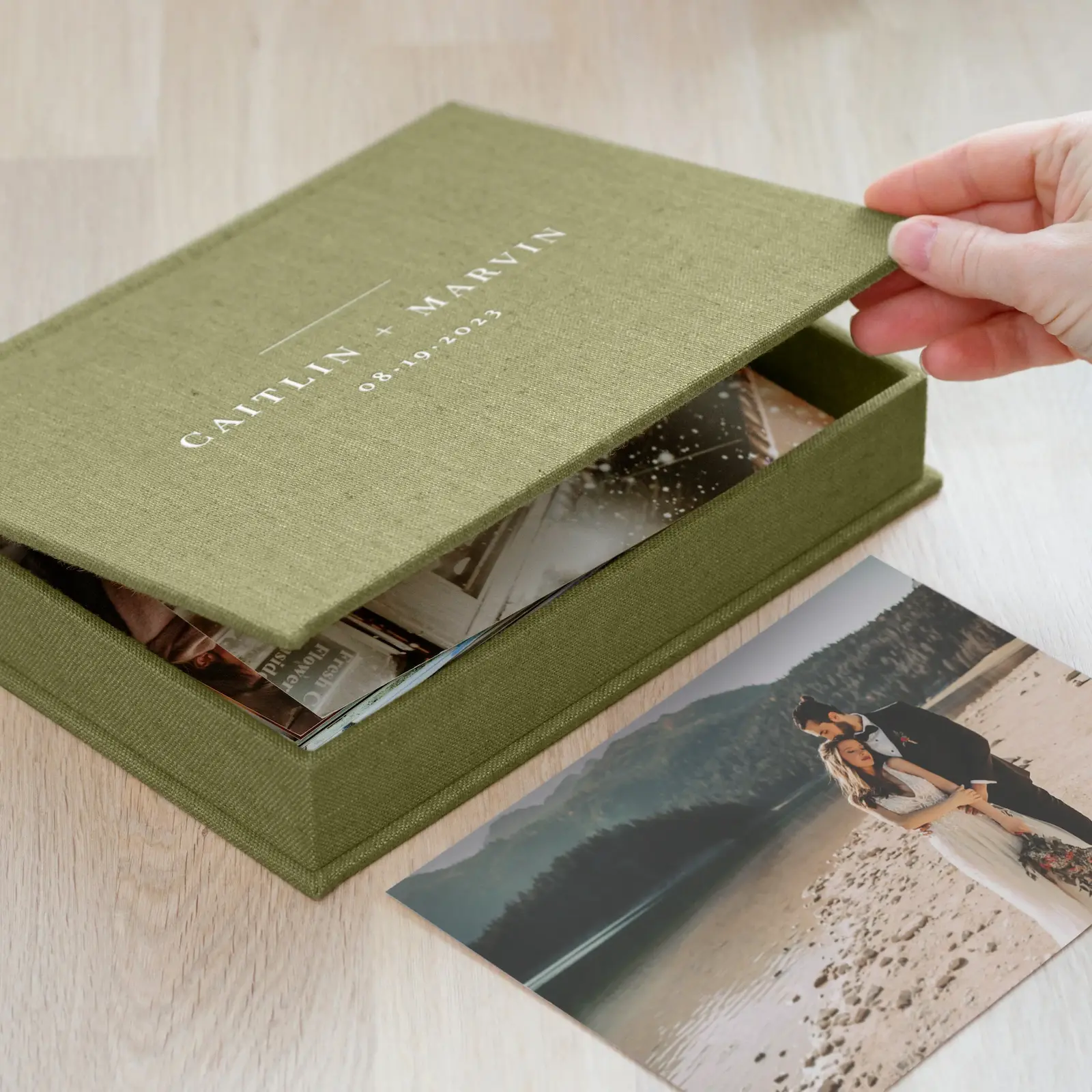 Linen Keepsake Box - Image 4