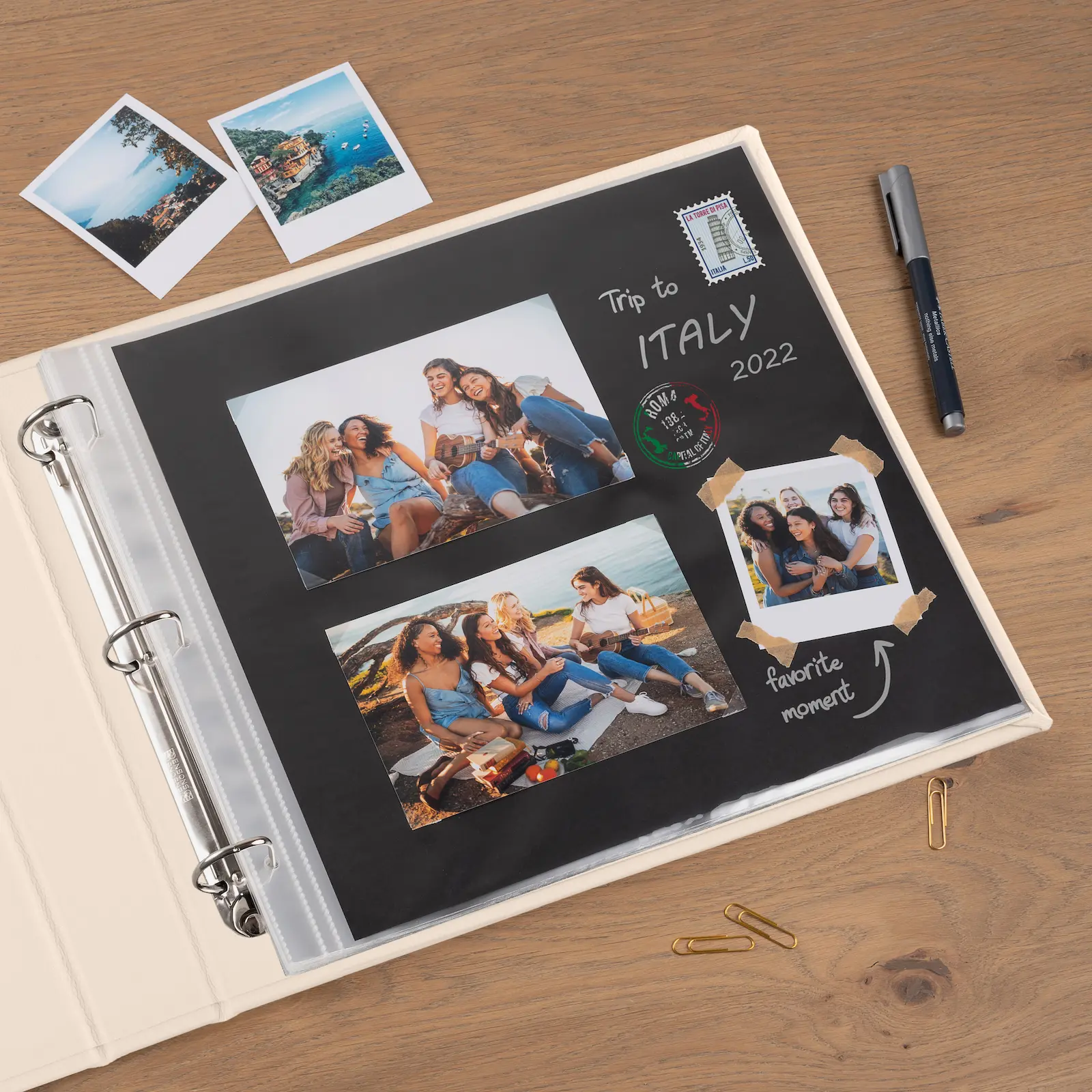 Eco Leather Scrapbook 12x12" - Image 3