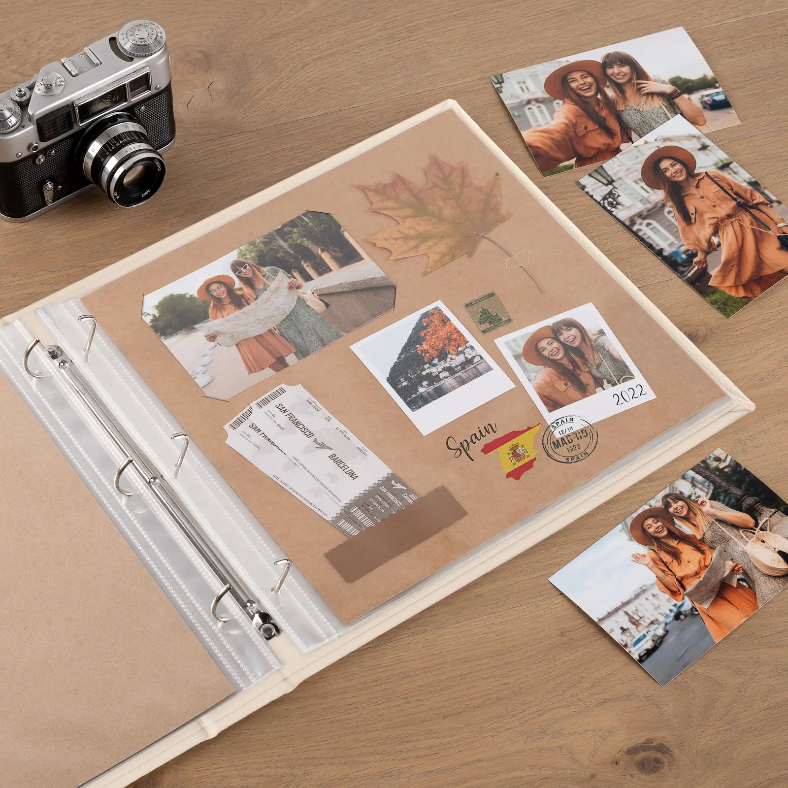Eco Leather Scrapbook 12x12" - Image 2