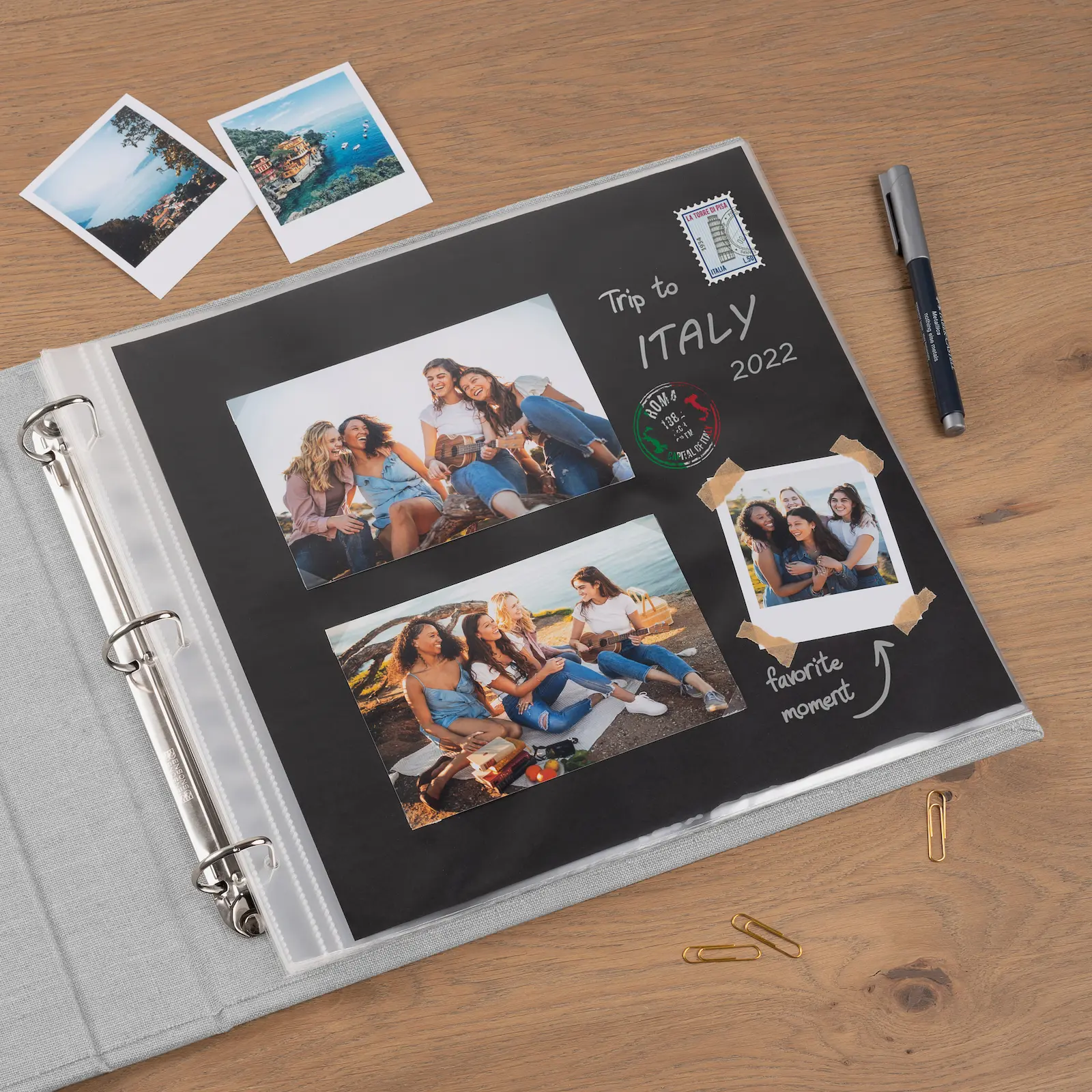 Linen Scrapbook 12x12" - Image 2
