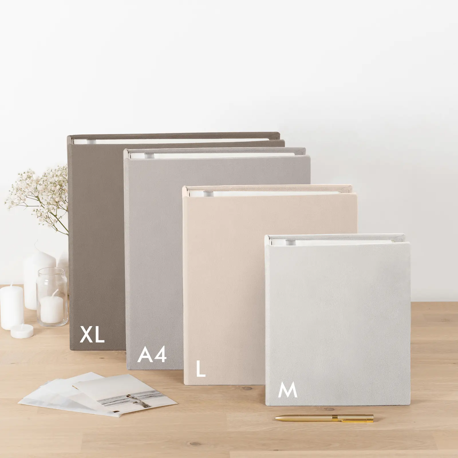 Linen Self-Adhesive Ring Binder - Image 6