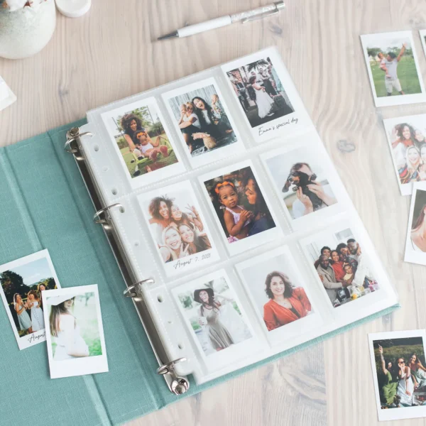 Linen Instax Mini Photo Album
