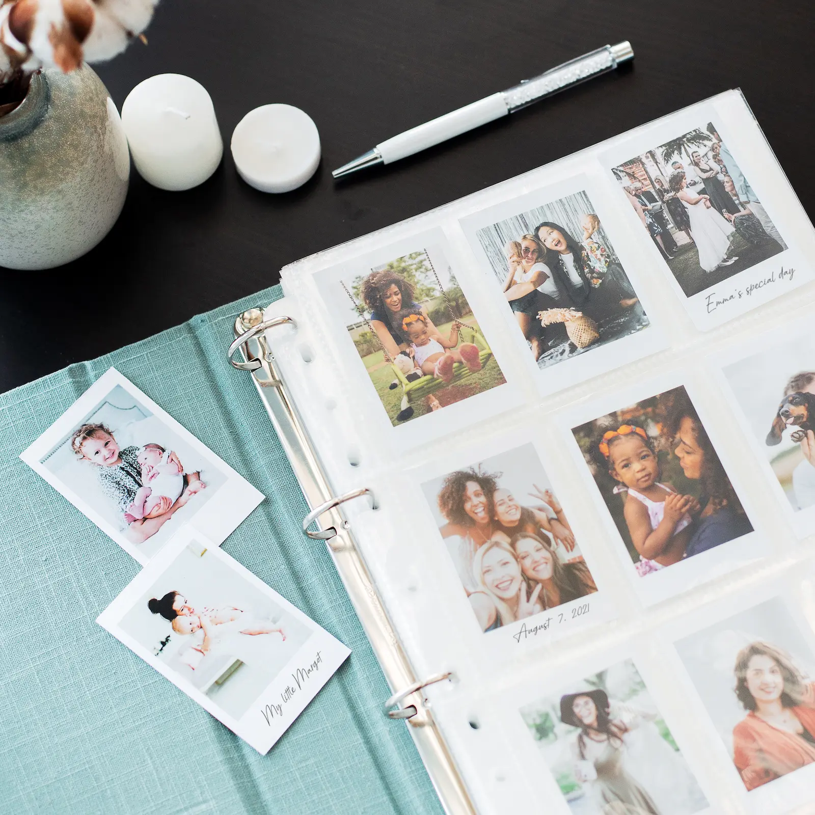 Linen Instax Mini Photo Album - Image 5