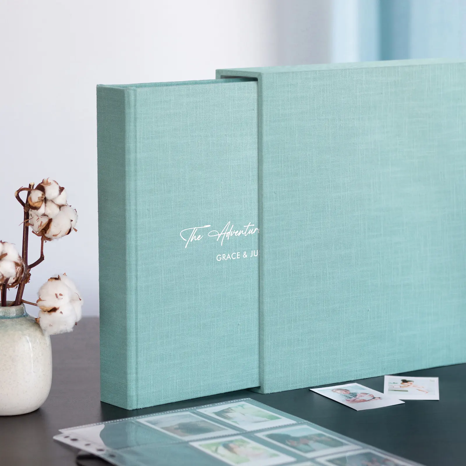 Linen Instax Mini Photo Album - Image 7