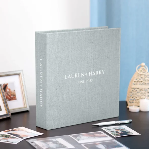 Linen Instax Wide Photo Album