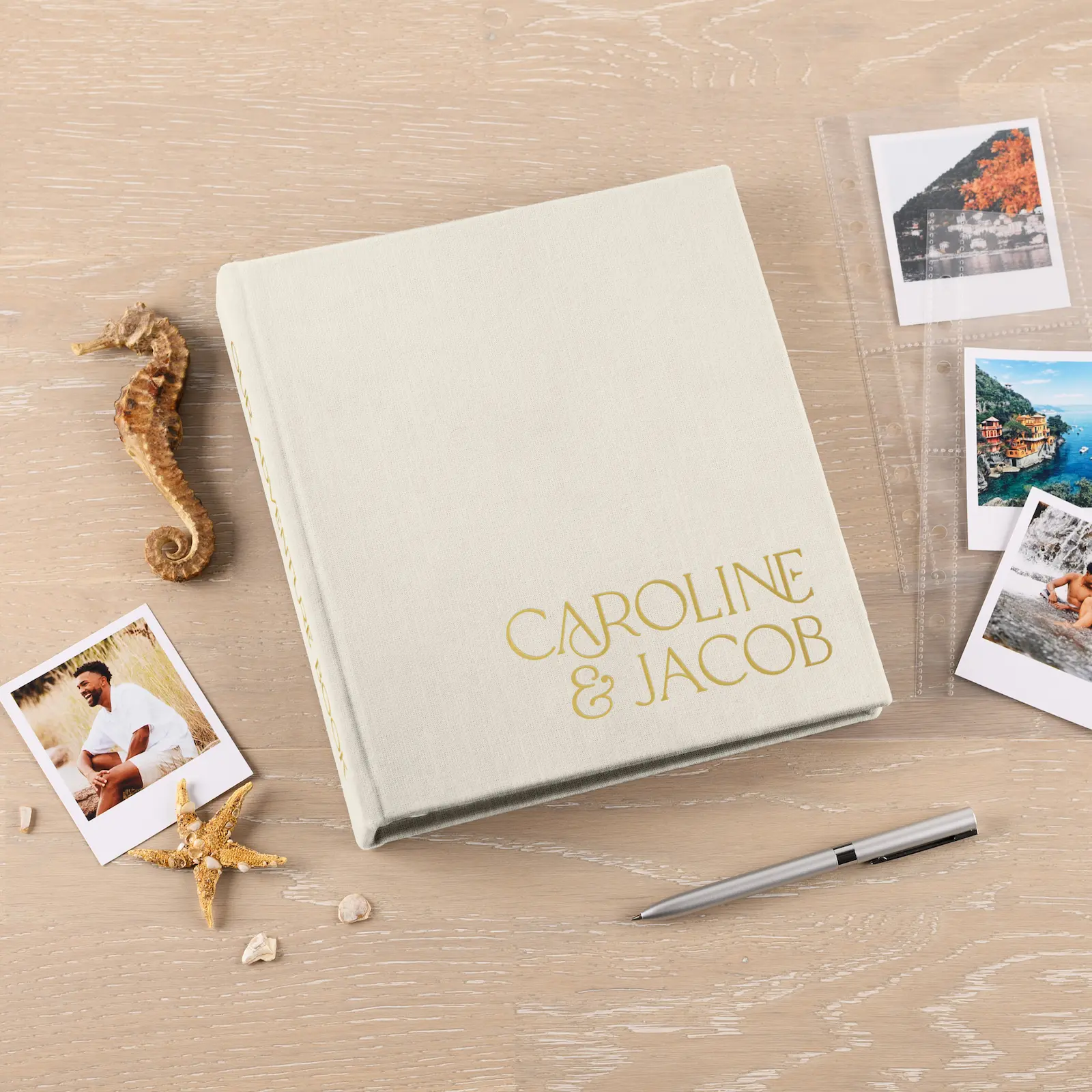 Linen Instax Square Photo Album - Image 3
