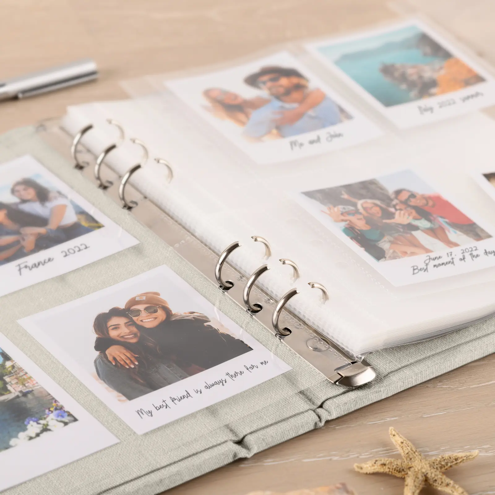 Linen Instax Square Photo Album - Image 2