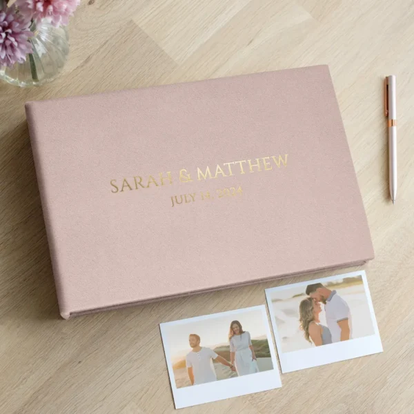 Macau Soft Wedding Guest Book